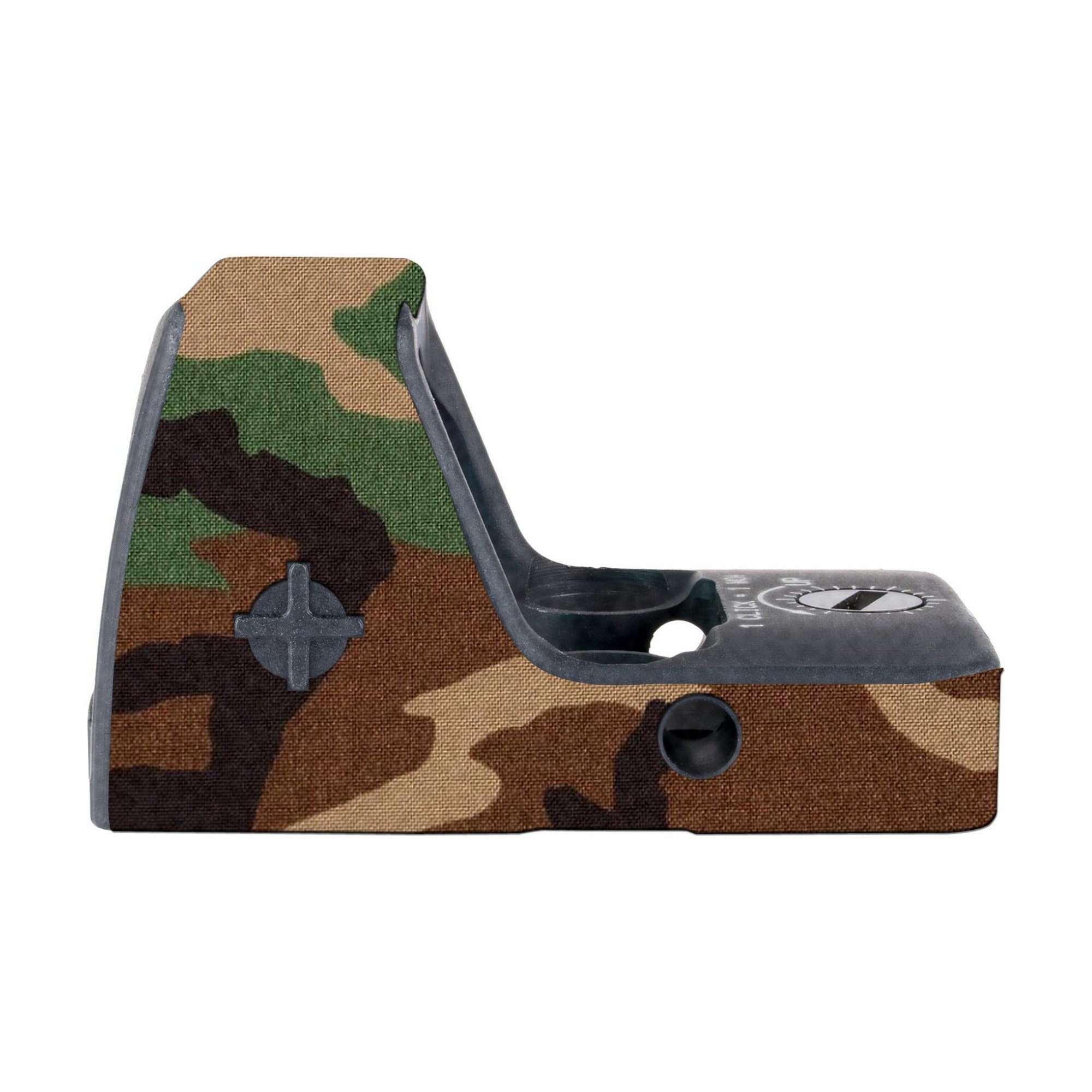 Trijicon RMR Type2 Cordura optic wrap, M81 Woodland (Brightness Buttons: Yes)