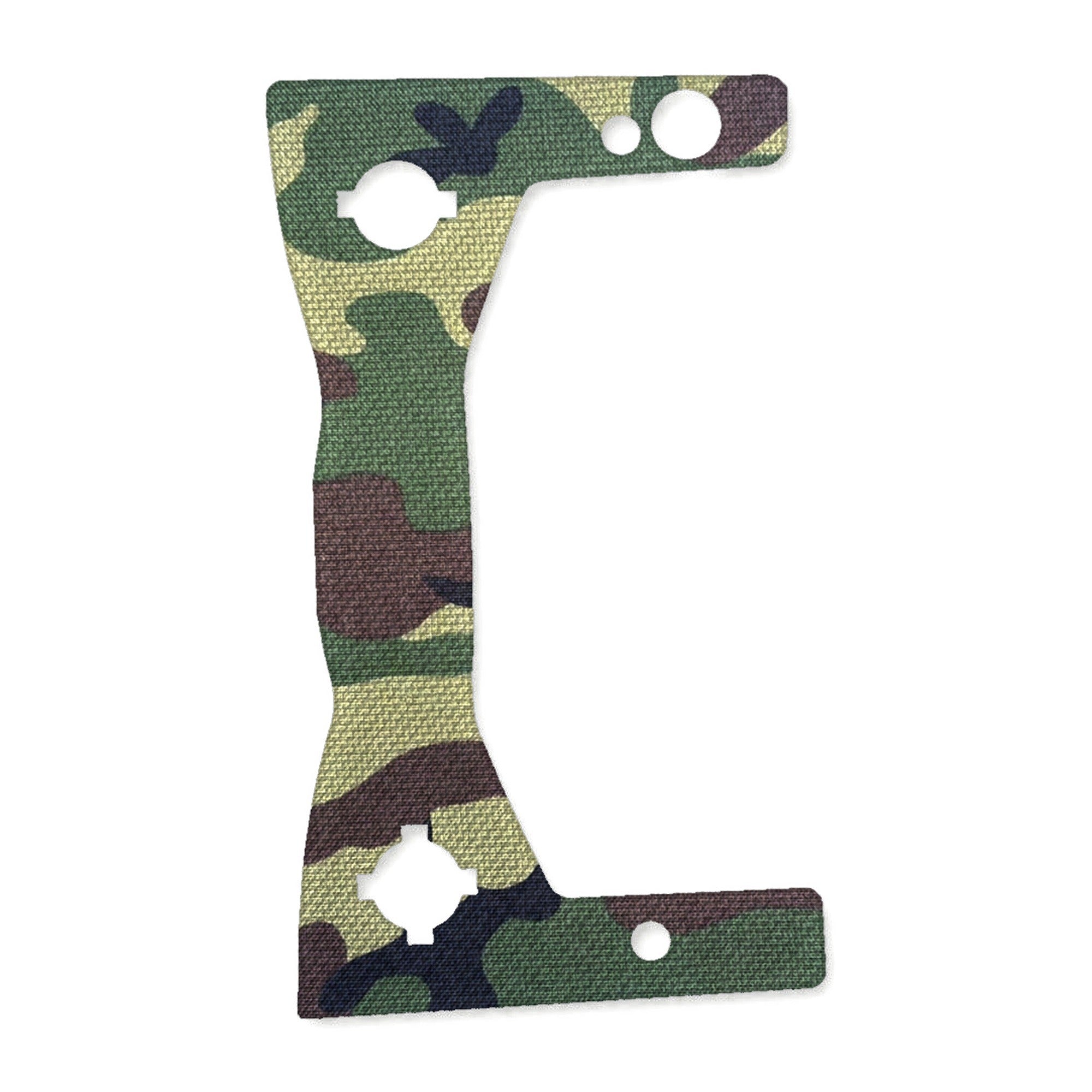 Trijicon RMR Type2 optic wrap kit outline, M81 Woodland (Brightness Buttons: Yes)