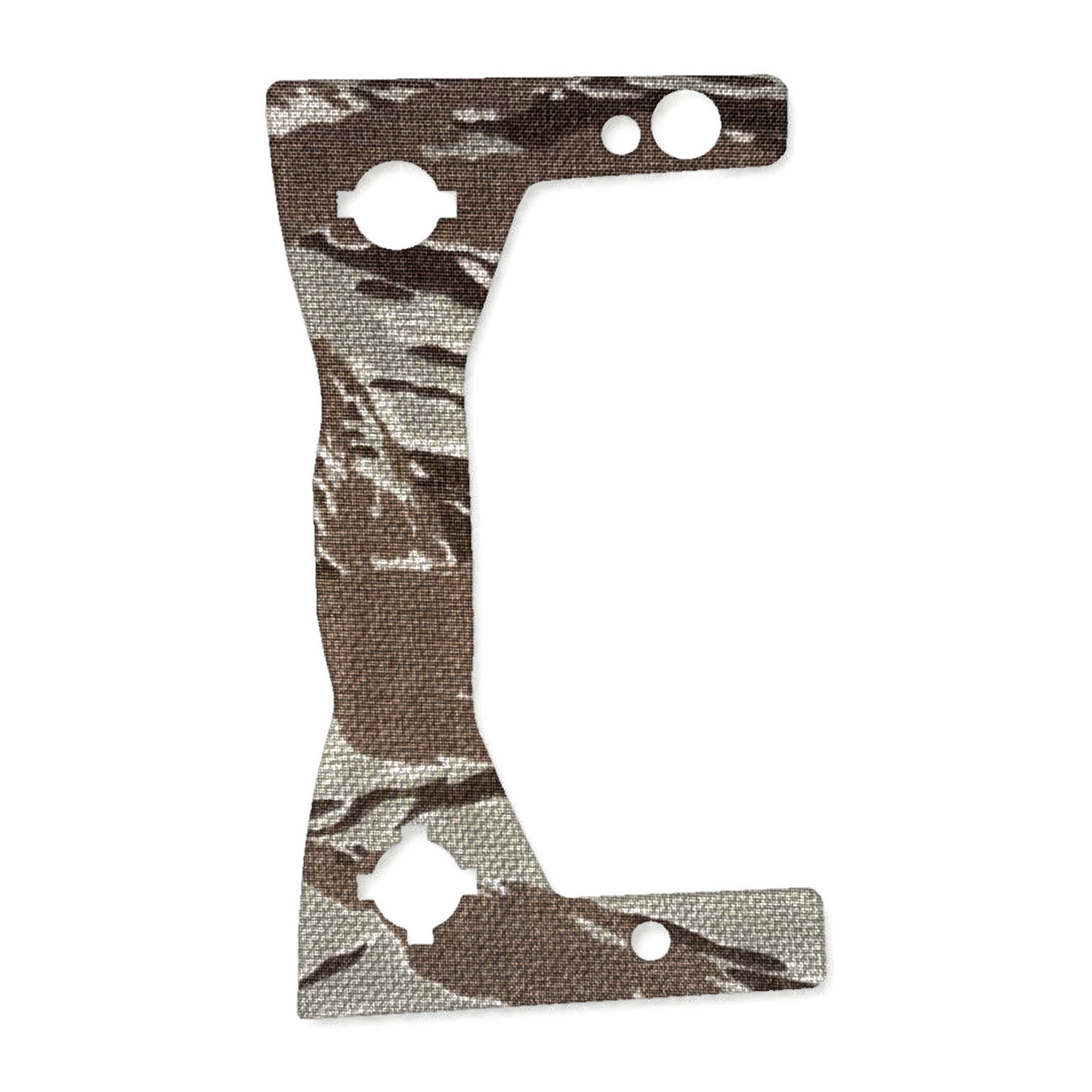 Trijicon RMR Type2 optic wrap kit outline, Tiger Stripe (ABU) (Brightness Buttons: Yes)