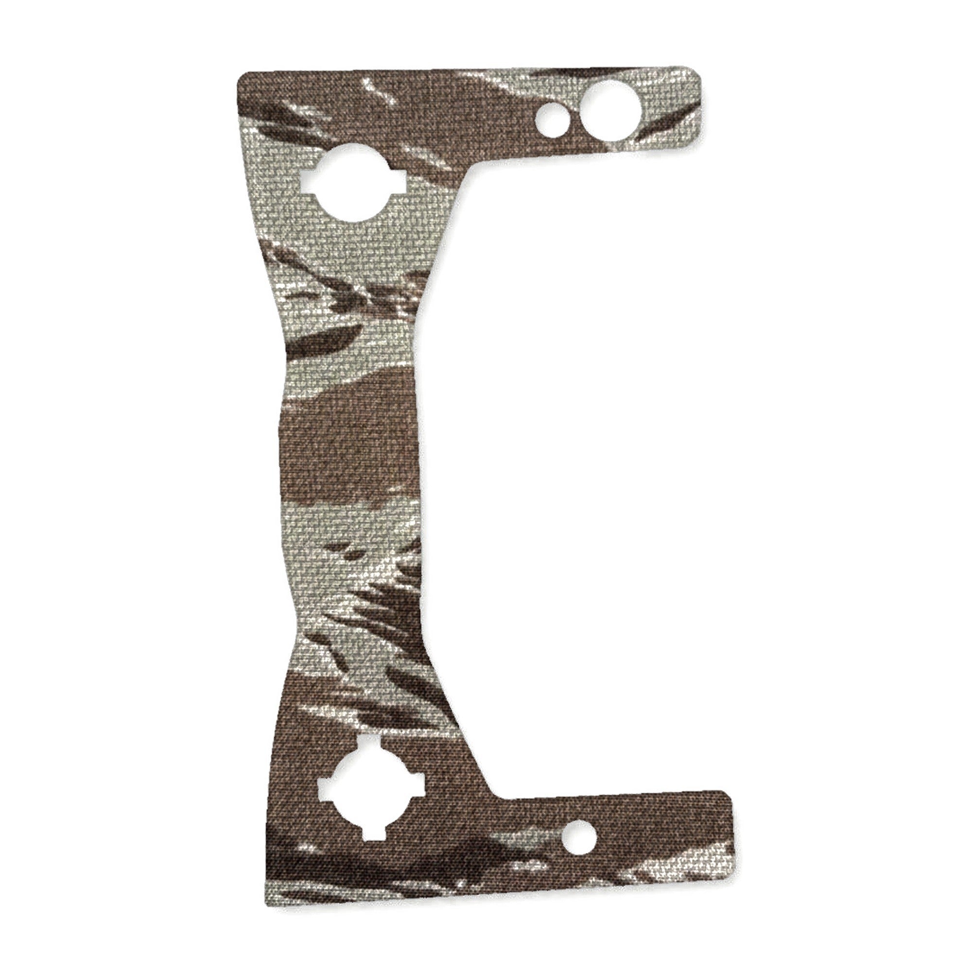 Trijicon RMR Type2 optic wrap kit outline, Tiger Stripe (Desert) (Brightness Buttons: Yes)