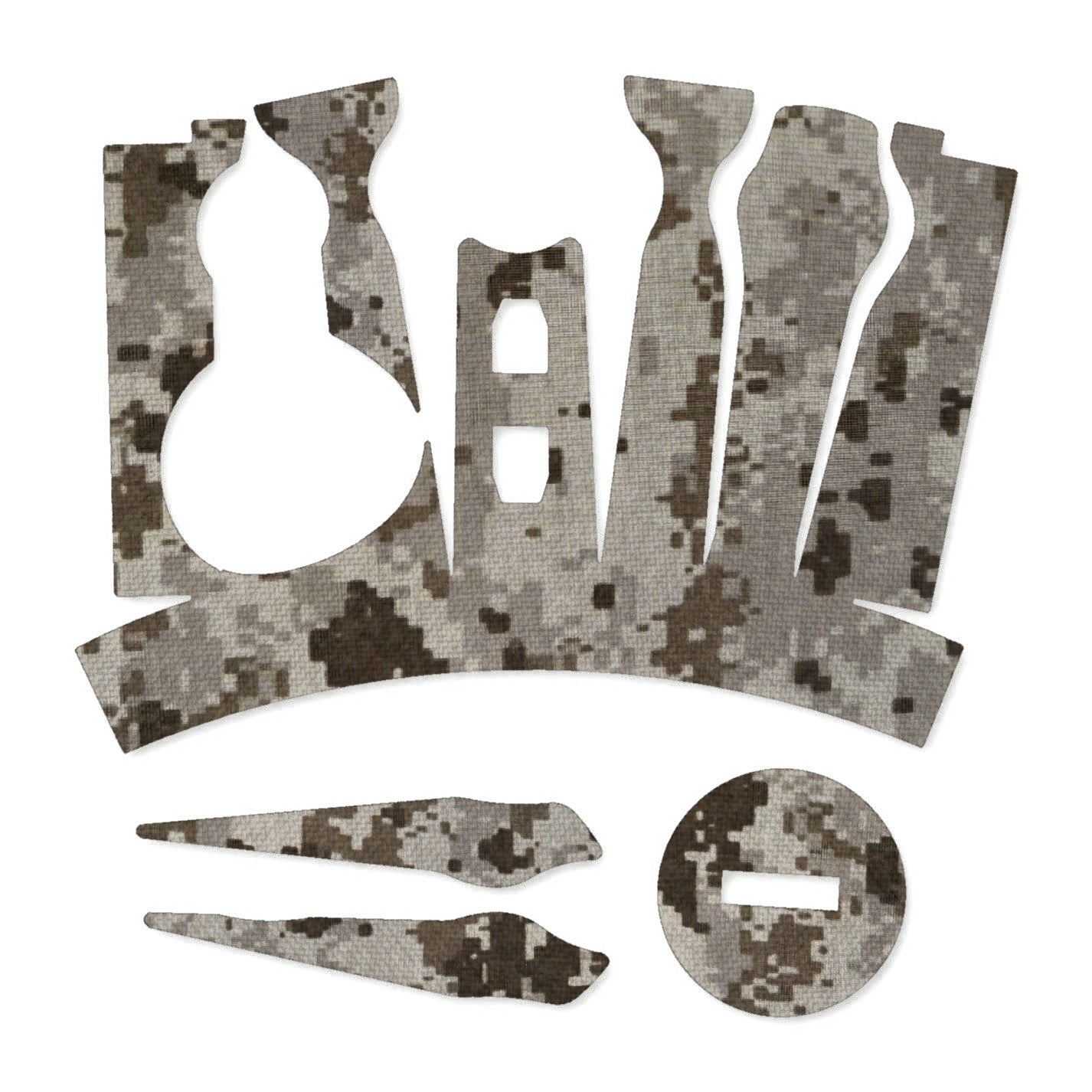 SIG Romeo 5 (Gen 2) optic wrap kit outline, ACU (Desert)