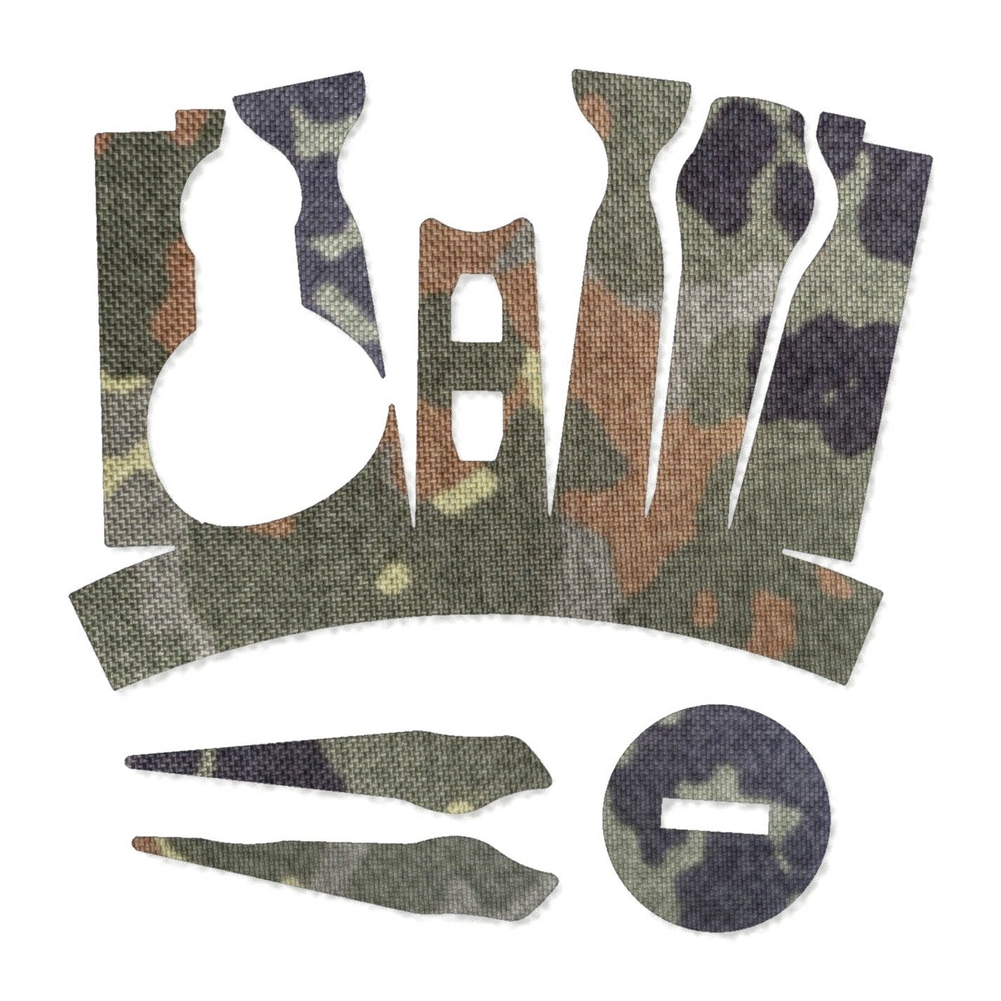 SIG Romeo 5 (Gen 2) optic wrap kit outline, Flecktarn