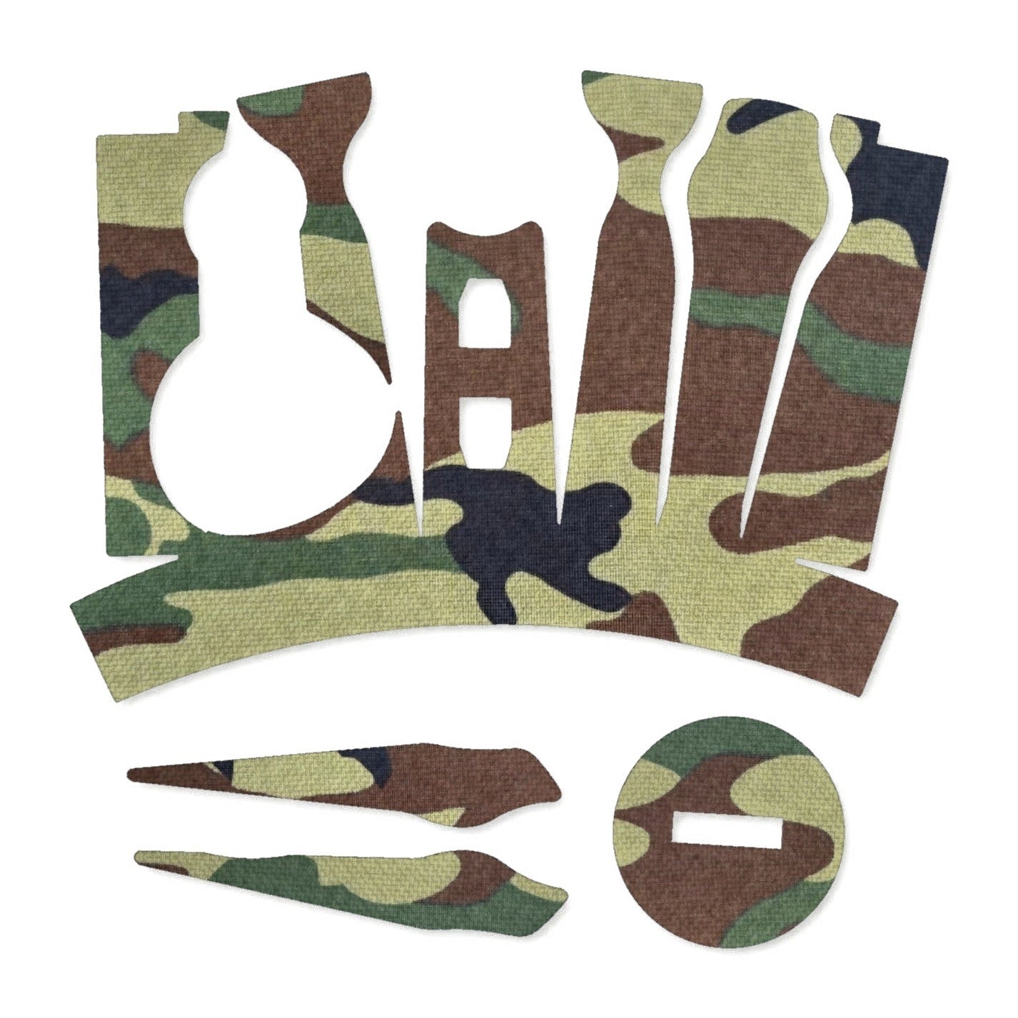 SIG Romeo 5 (Gen 2) optic wrap kit outline, M81 Woodland