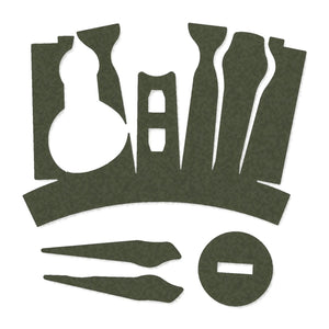 SIG Romeo 5 (Gen 2) optic wrap kit outline, OD Green