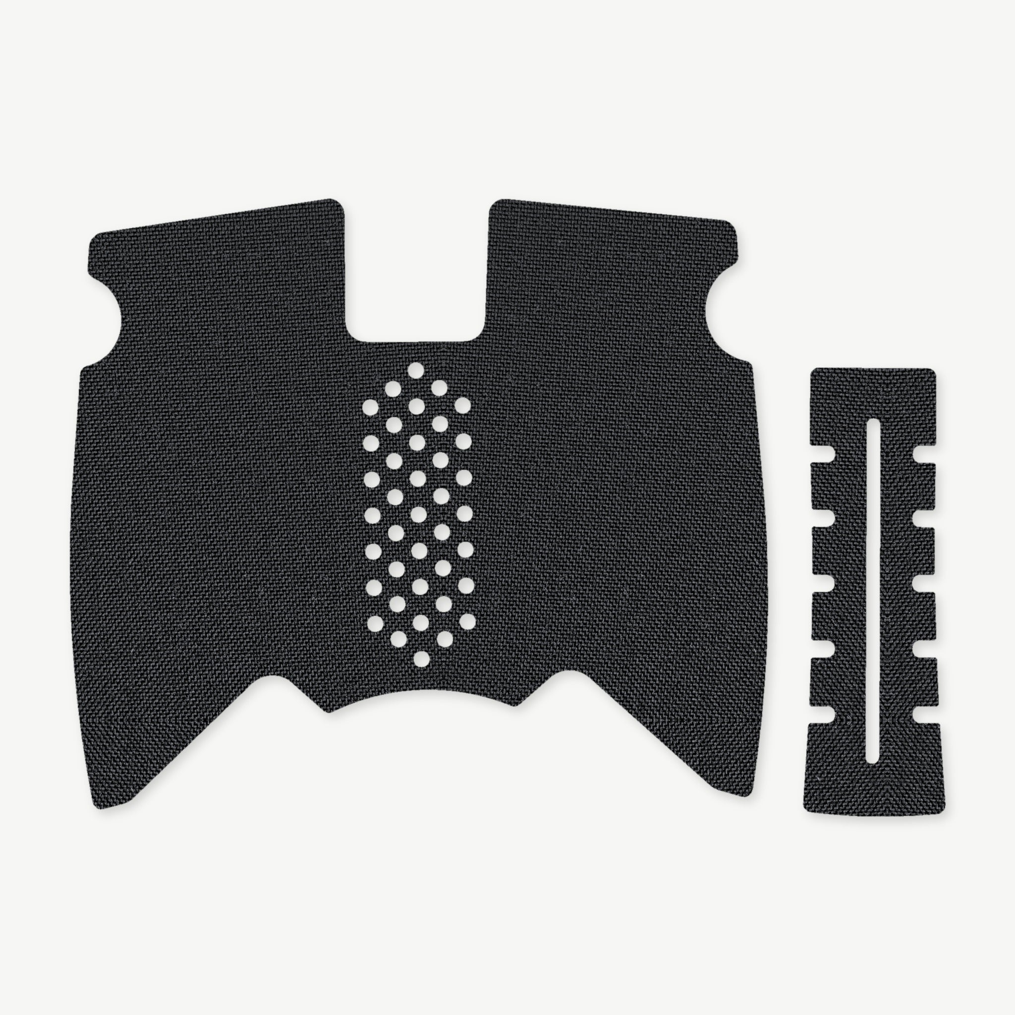 Grip Kit for Ruger 57 - die-cut Cordura 1000D kit pieces in Black - Combat Textiles