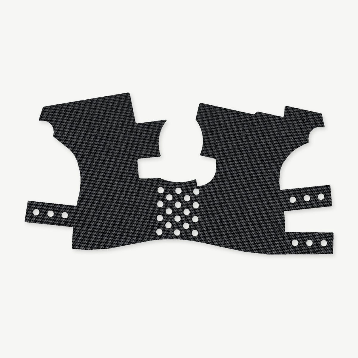 Grip Kit for Ruger LCP - die-cut Cordura 1000D kit pieces in Black - Combat Textiles