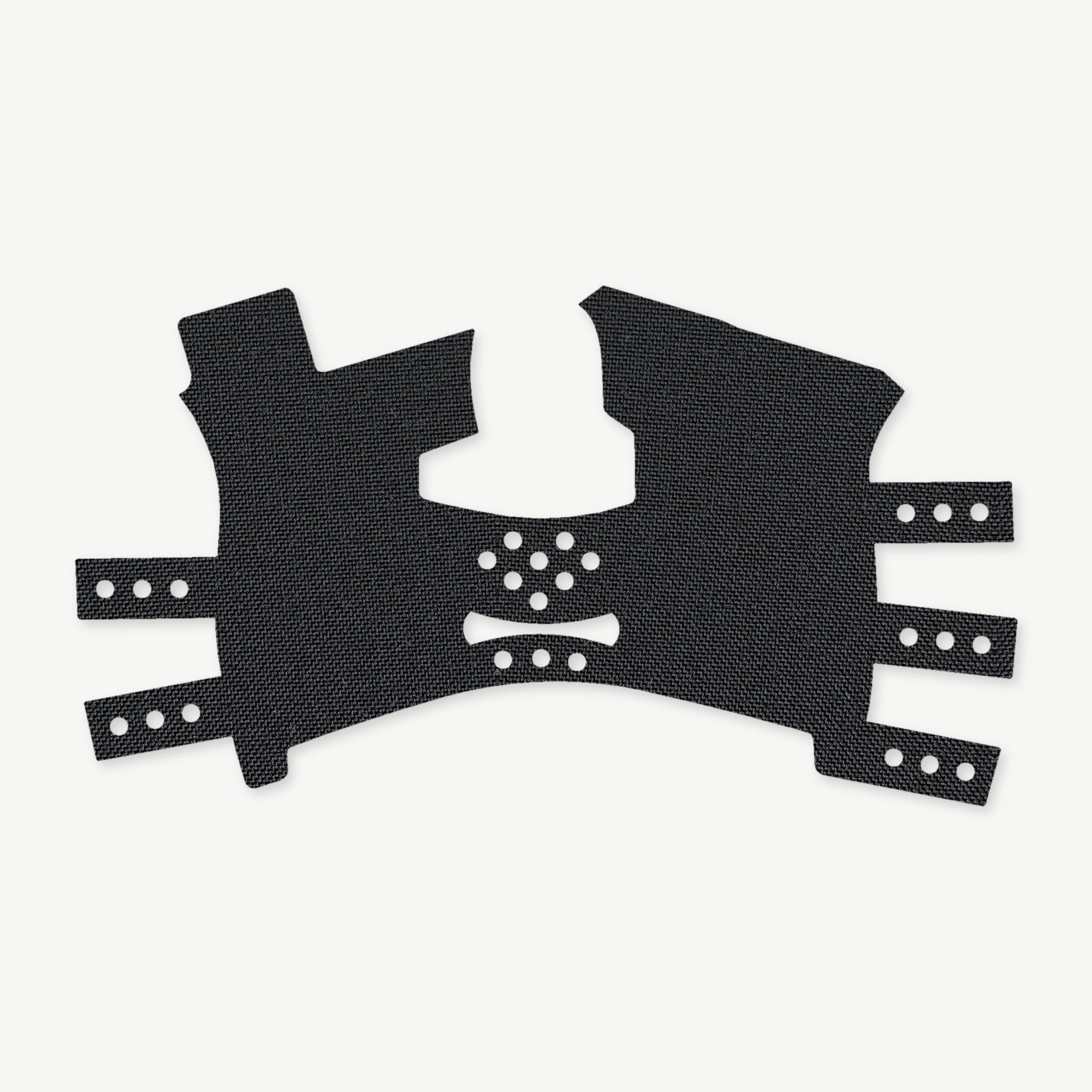 Grip Kit for Smith & Wesson Bodyguard - die-cut Cordura 1000D kit pieces in Black - Combat Textiles