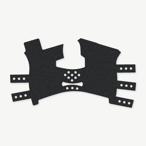 Grip Kit for Smith & Wesson Bodyguard - die-cut Cordura 1000D kit pieces in Black - Combat Textiles