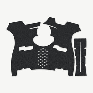 Grip Kit for SIG P320 Compact - die-cut Cordura 1000D kit pieces in Black - Combat Textiles