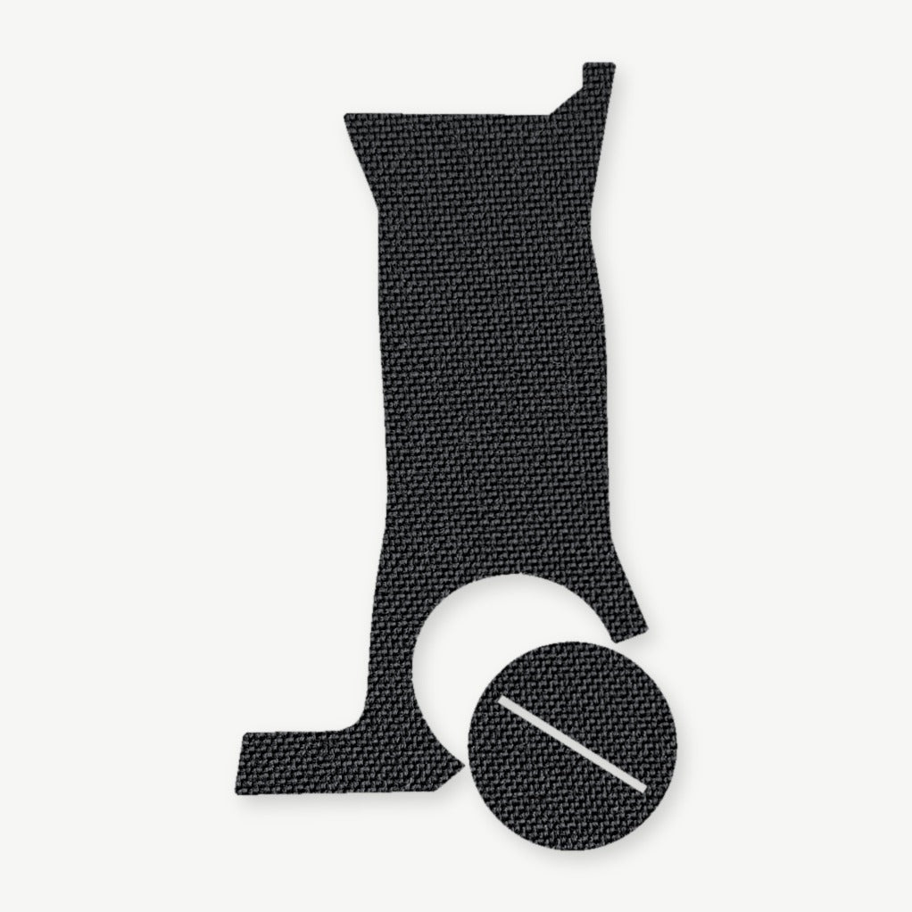 Optic Wrap Kit for SIG Romeo X Compact (Open / Enclosed) - die-cut Cordura 1000D kit pieces in Black - Combat Textiles
