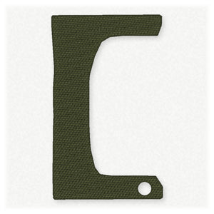 SIG Romeo Zero optic wrap kit outline, OD Green