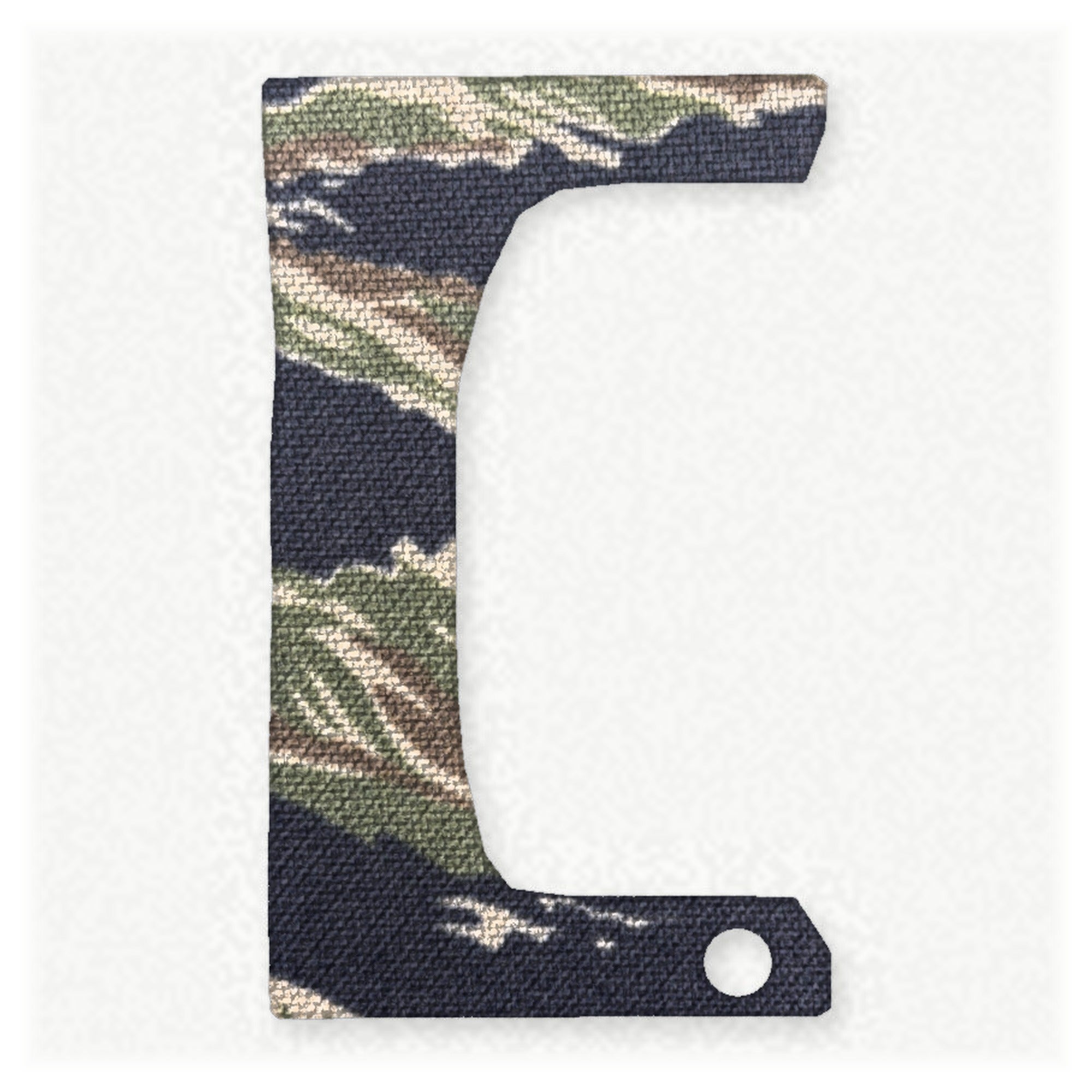 SIG Romeo Zero optic wrap kit outline, Tiger Stripe (Green/Black)