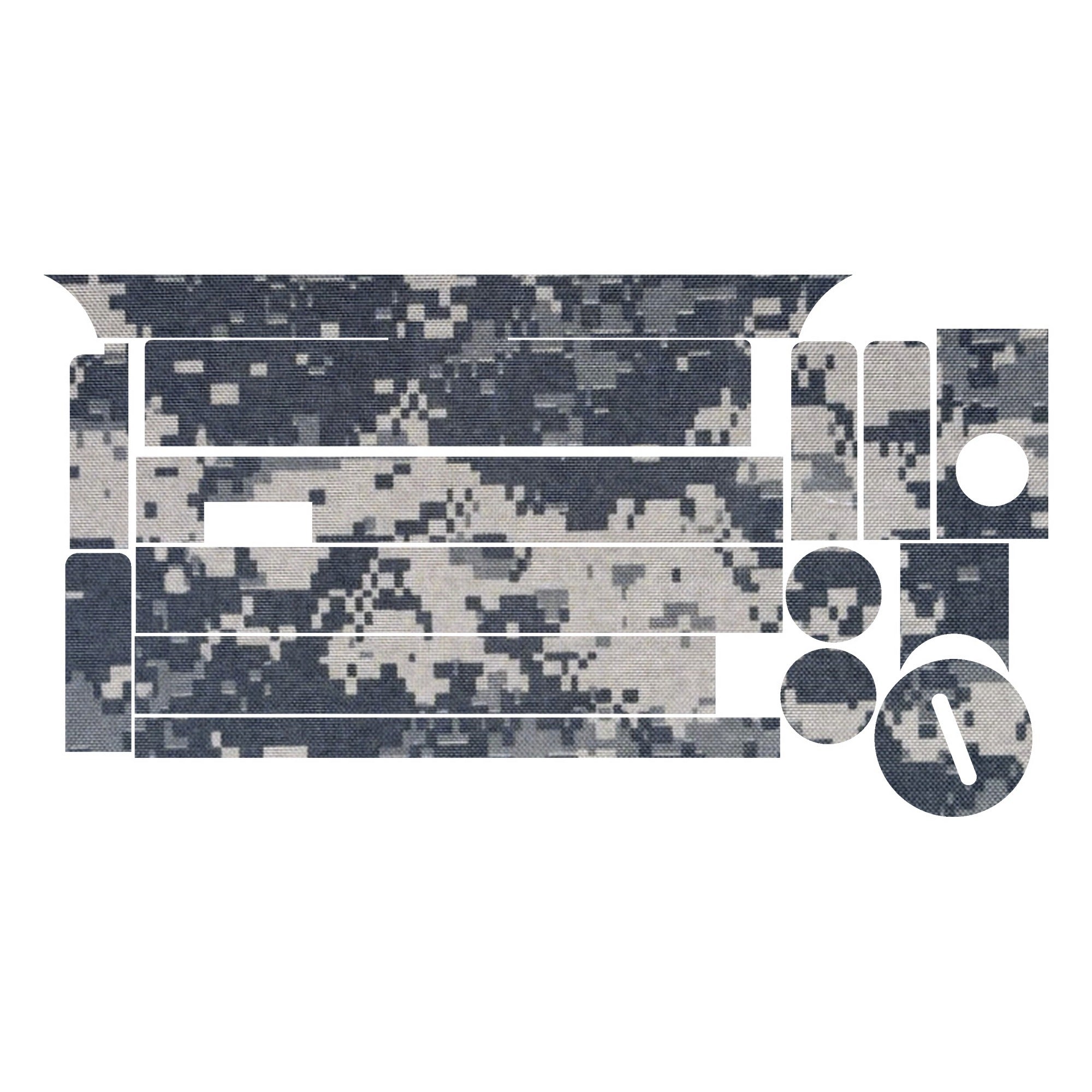 Primary Arms SLx 2.5X Prism optic wrap kit outline, ACU