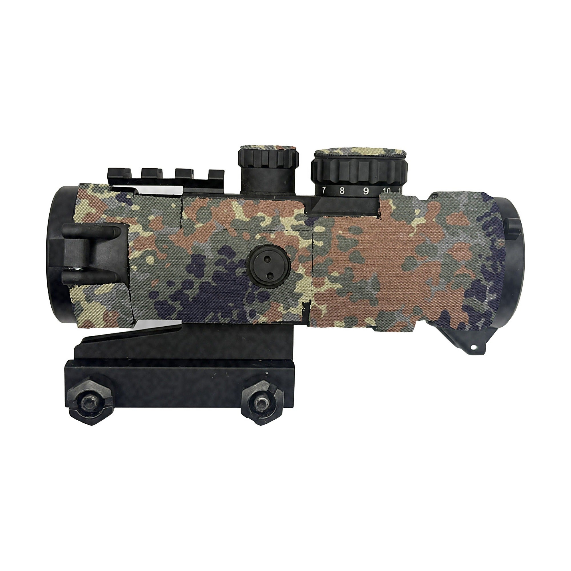 Primary Arms SLx 2.5X Prism Cordura optic wrap, Flecktarn