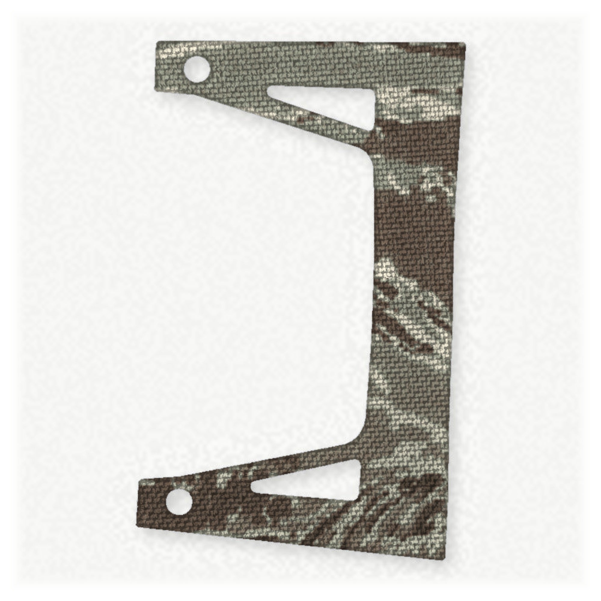 Shield RMSc Reflex Mini-Sight optic wrap kit outline, Tiger Stripe (ABU)