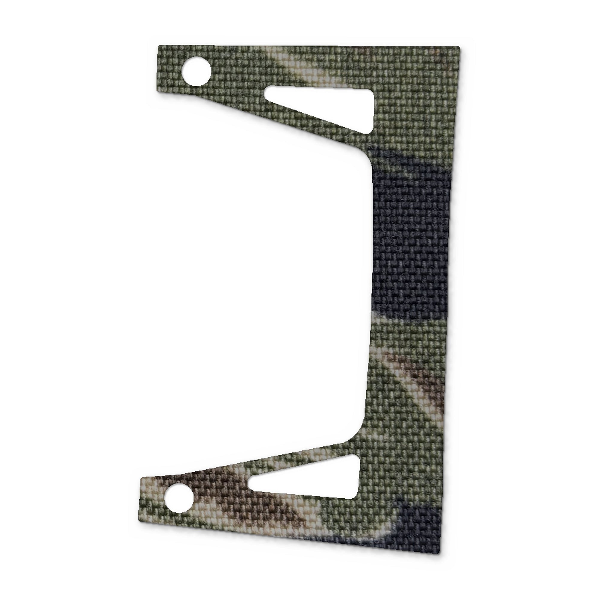 Shield RMSc Reflex Mini-Sight optic wrap kit outline, Tiger Stripe (Green/Black)