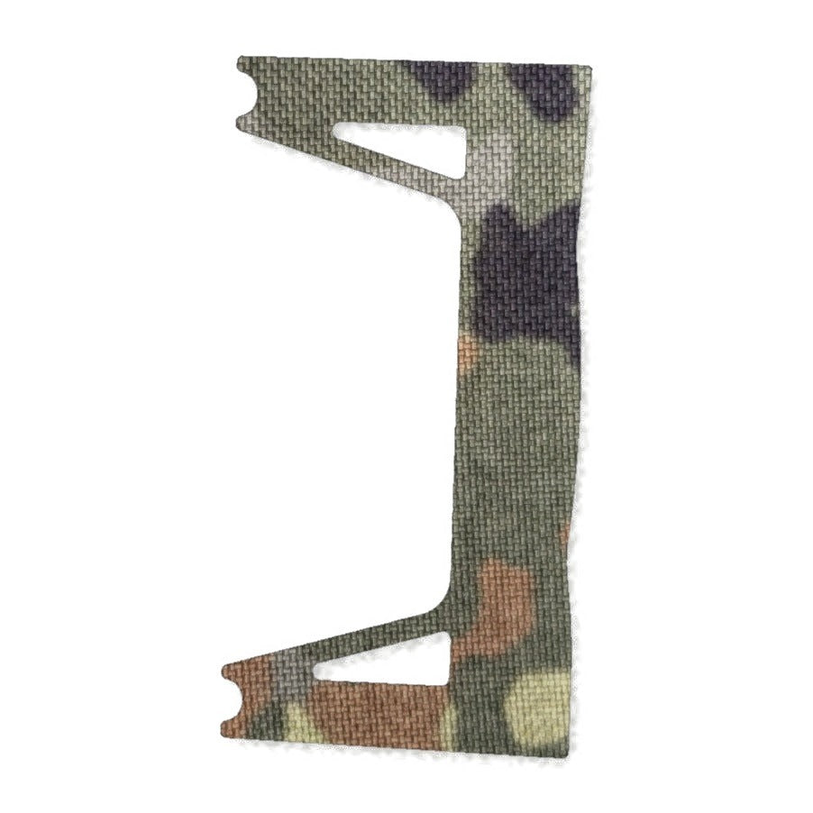 Shield SMS2 COMPACT Mini-Sight optic wrap kit outline, Flecktarn