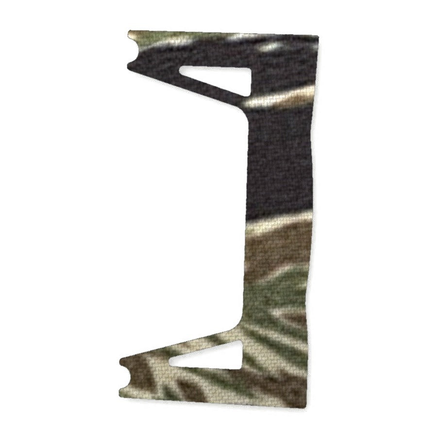 Shield SMS2 COMPACT Mini-Sight optic wrap kit outline, Tiger Stripe (Green/Black)