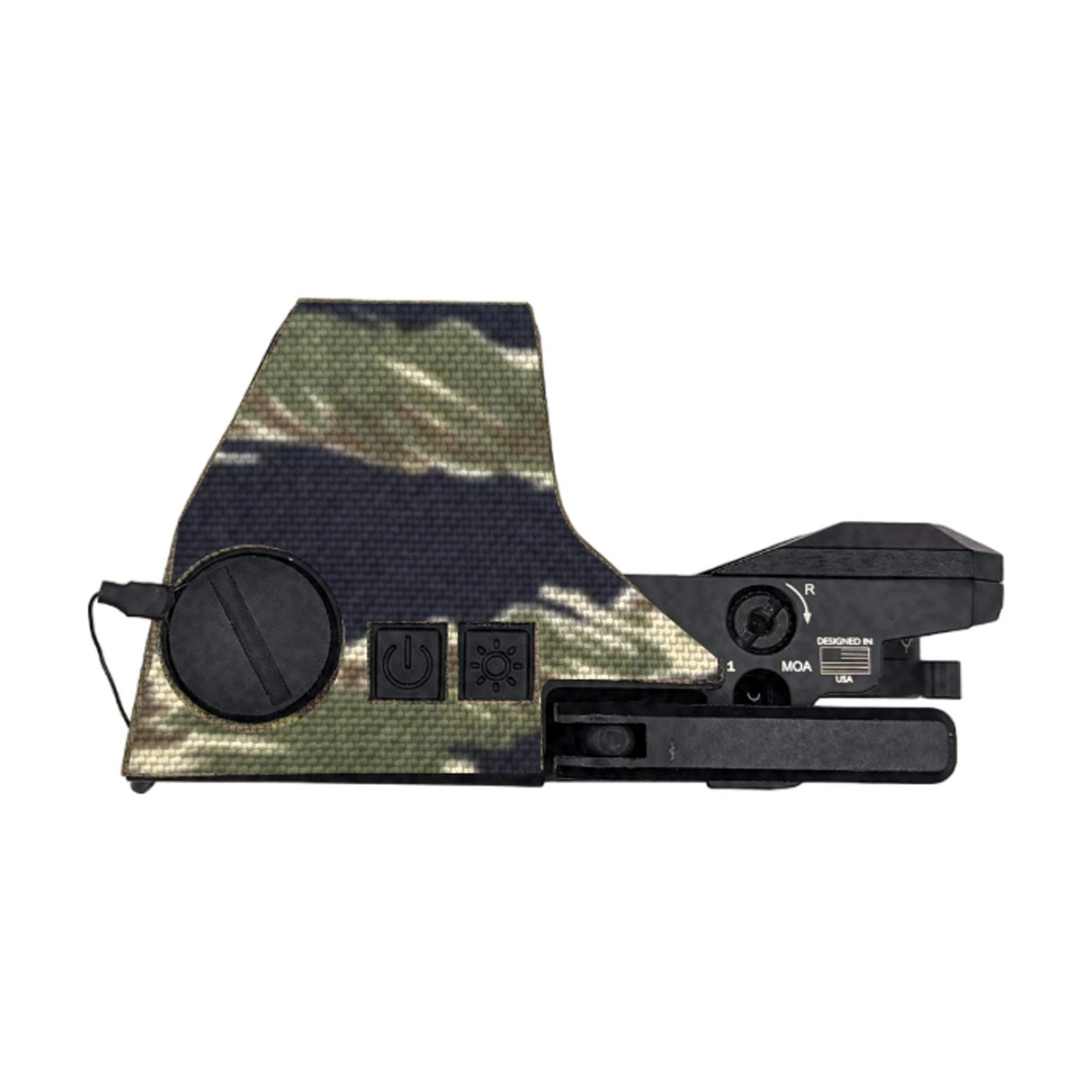 Sightmark Ultra Shot R-Spec Cordura optic wrap, Tiger Stripe (Green/Black)