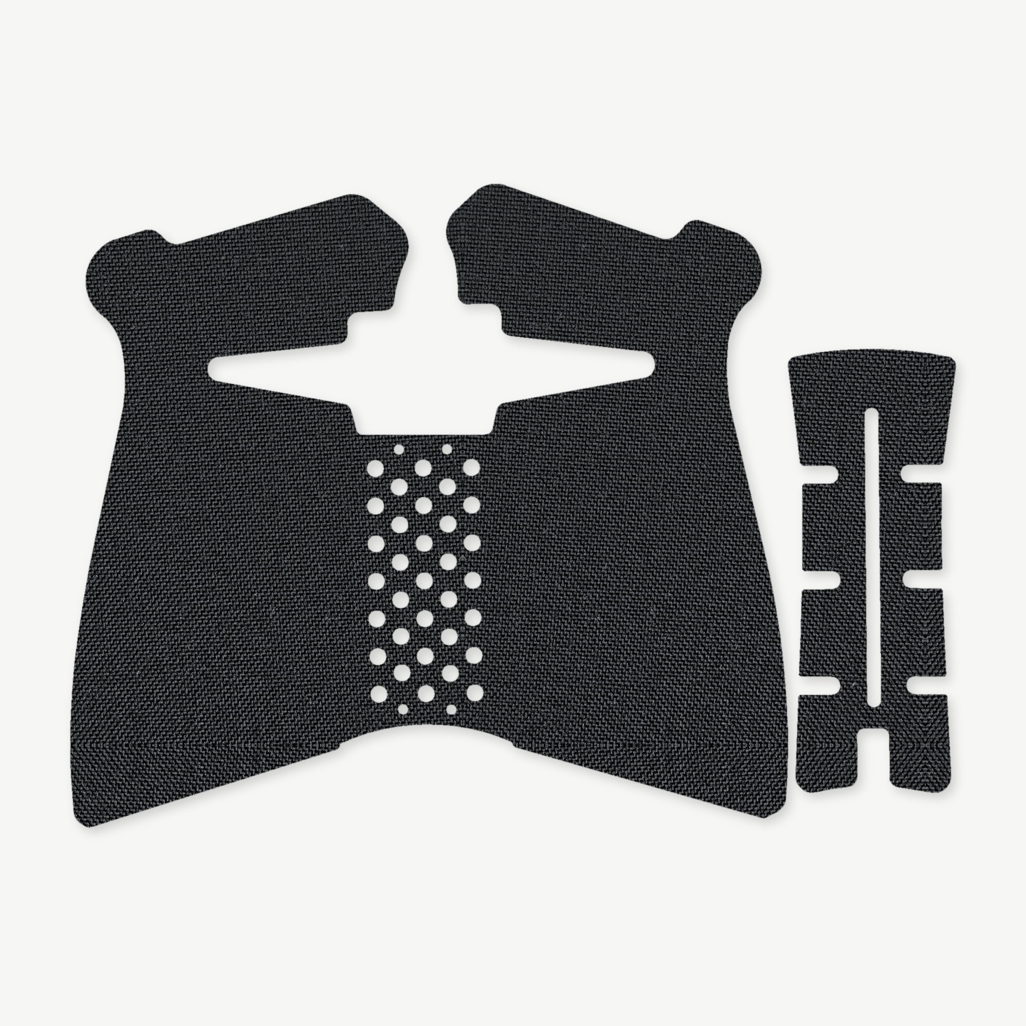 Grip Kit for Springfield Echelon 4.0C - die-cut Cordura 1000D kit pieces in Black - Combat Textiles