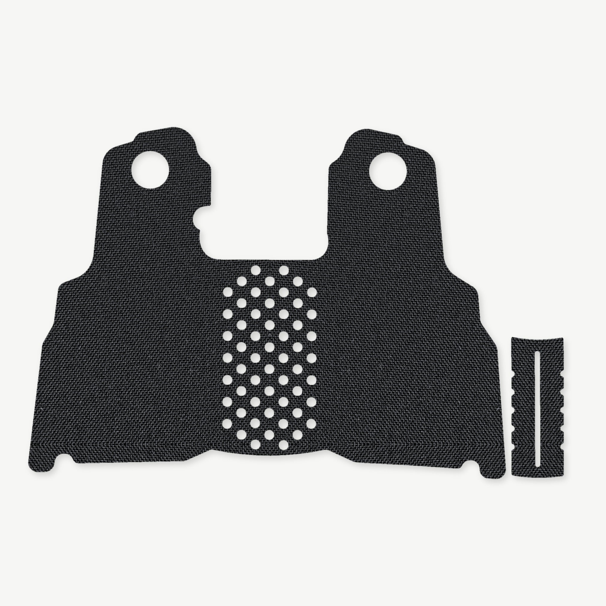 Grip Kit for Springfield Prodigy Compact - die-cut Cordura 1000D kit pieces in Black - Combat Textiles