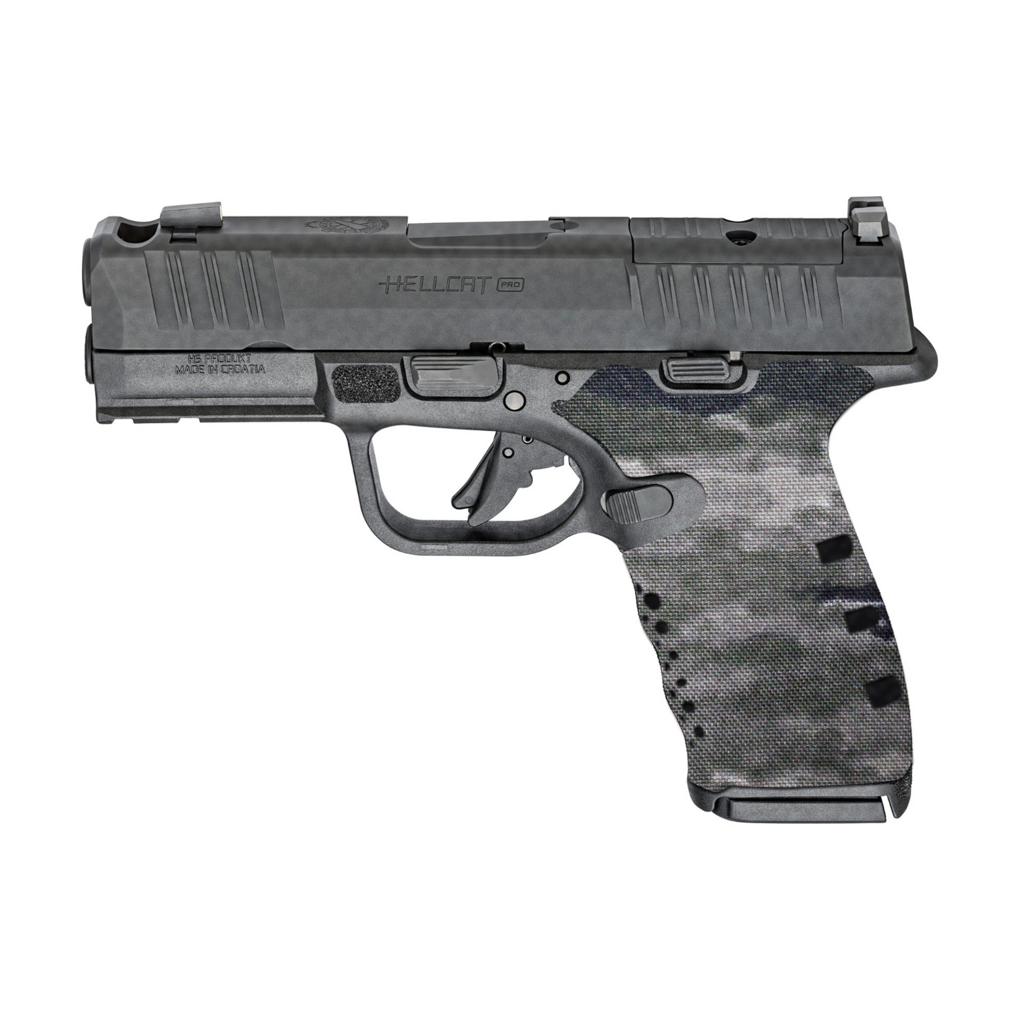 Springfield Hellcat Pro Cordura grip wrap, A-TACS iX