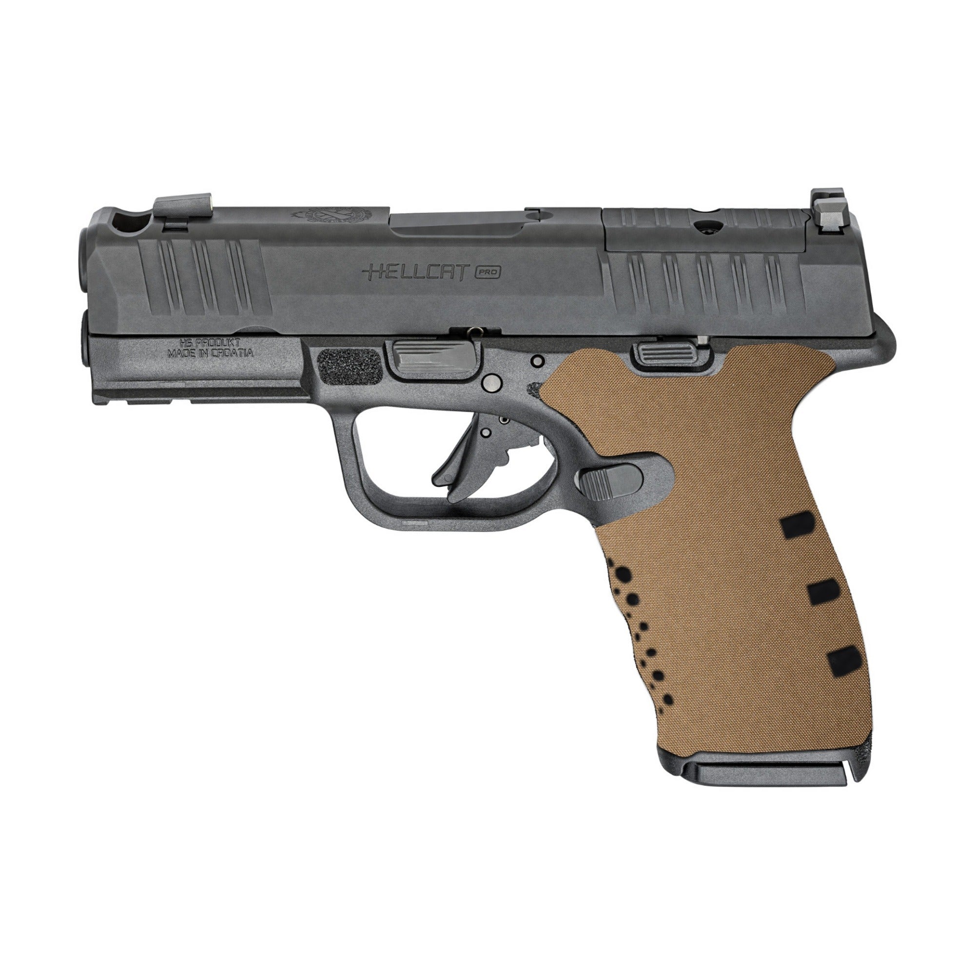 Springfield Hellcat Pro Cordura grip wrap, Coyote