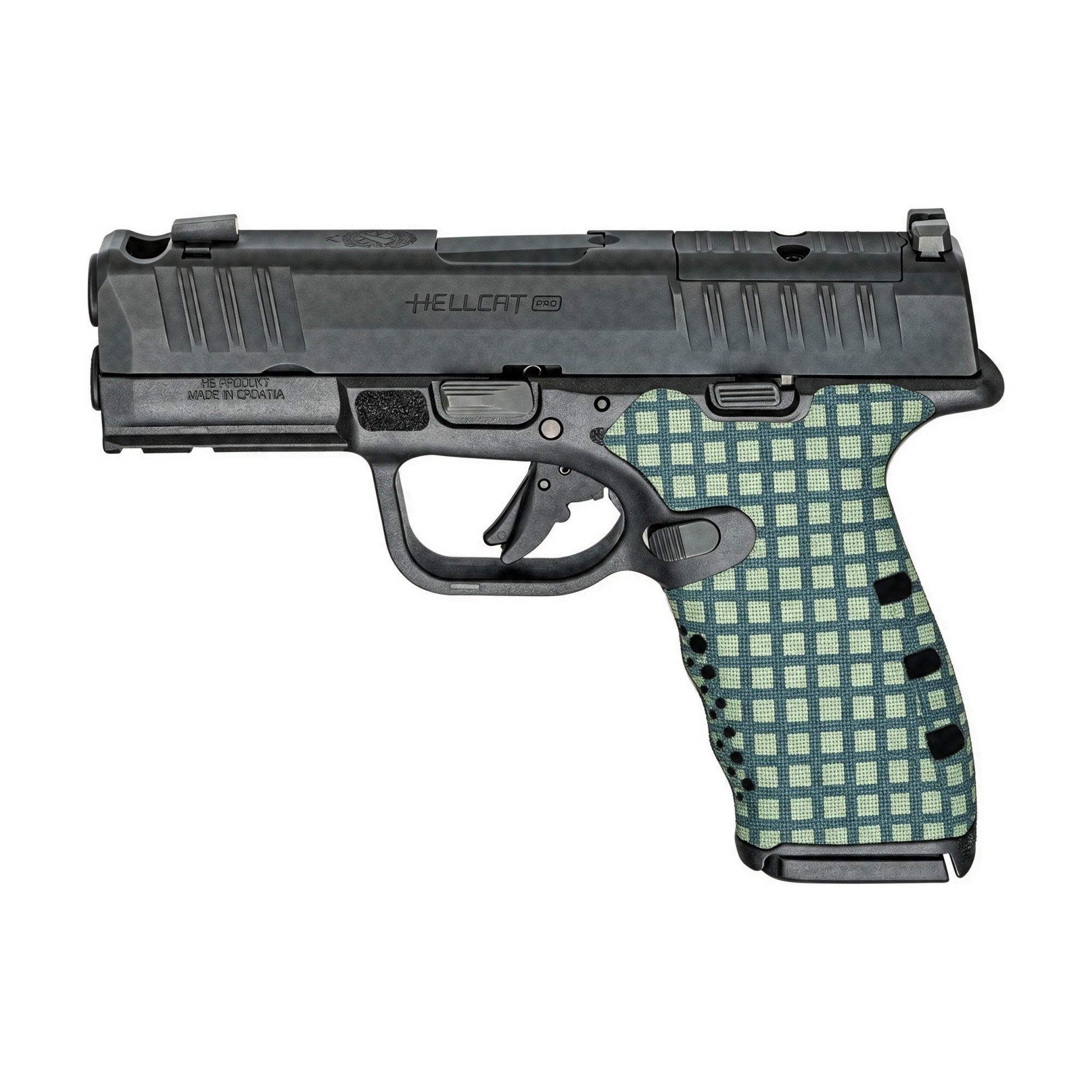 Springfield Hellcat Pro Cordura grip wrap, Desert Night Camo