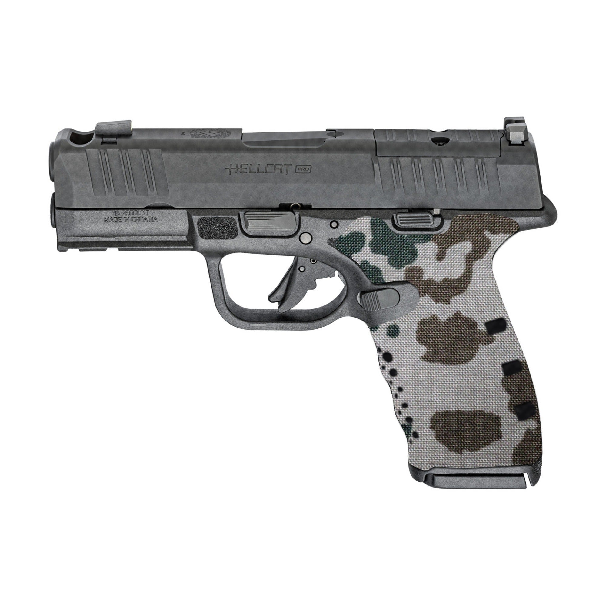 Springfield Hellcat Pro Cordura grip wrap, Tropentarn