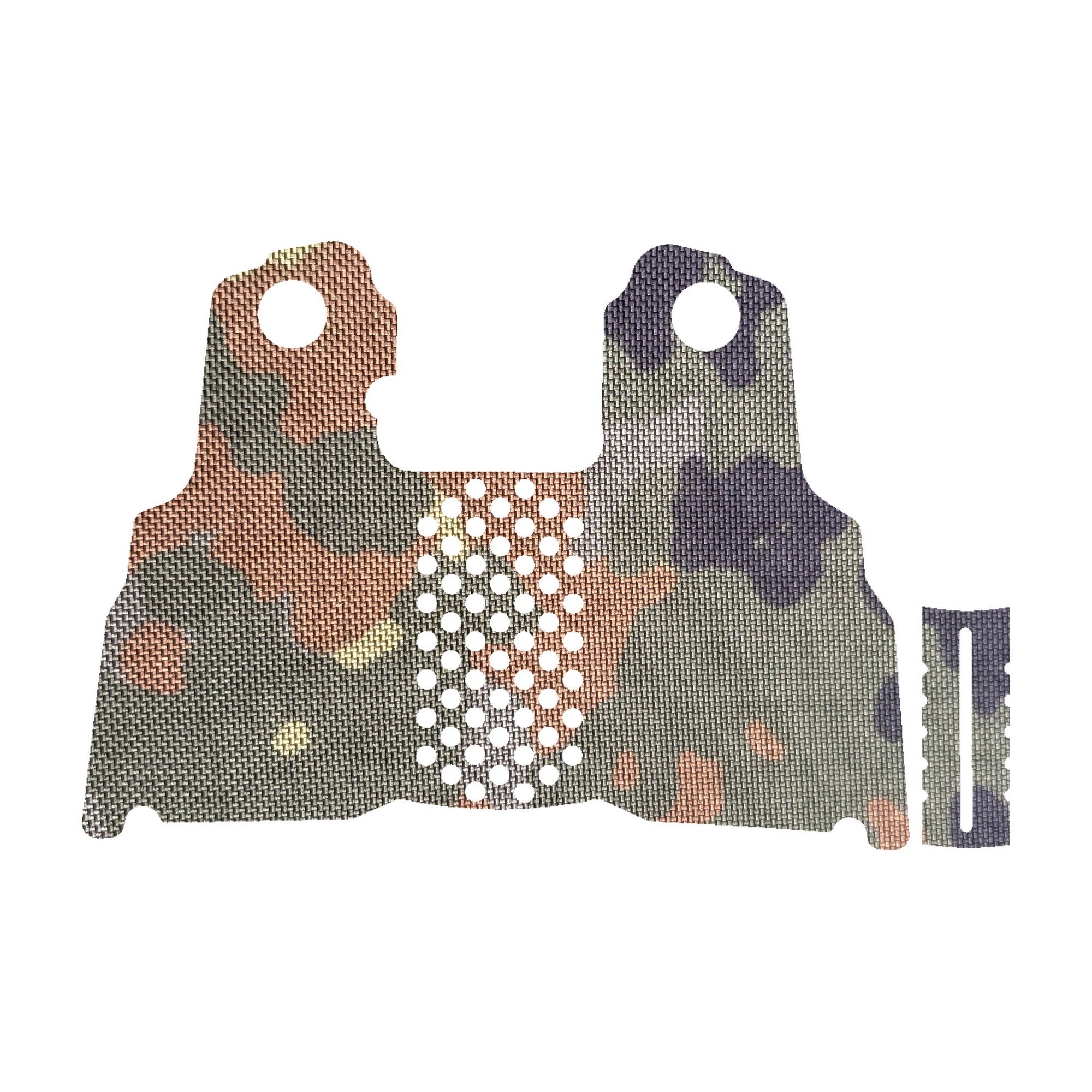 Springfield Prodigy Compact grip wrap kit outline, Flecktarn
