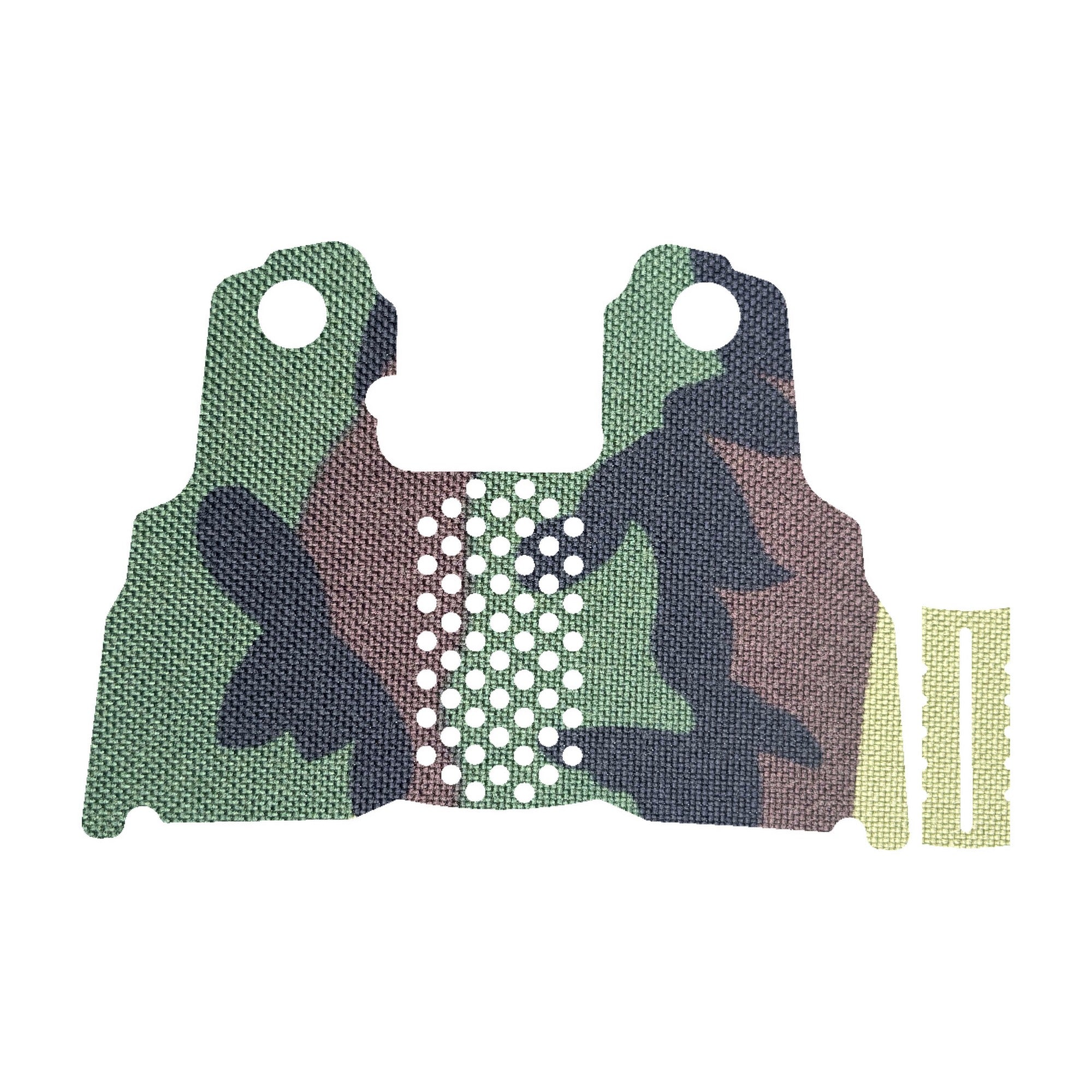 Springfield Prodigy Compact grip wrap kit outline, M81 Woodland