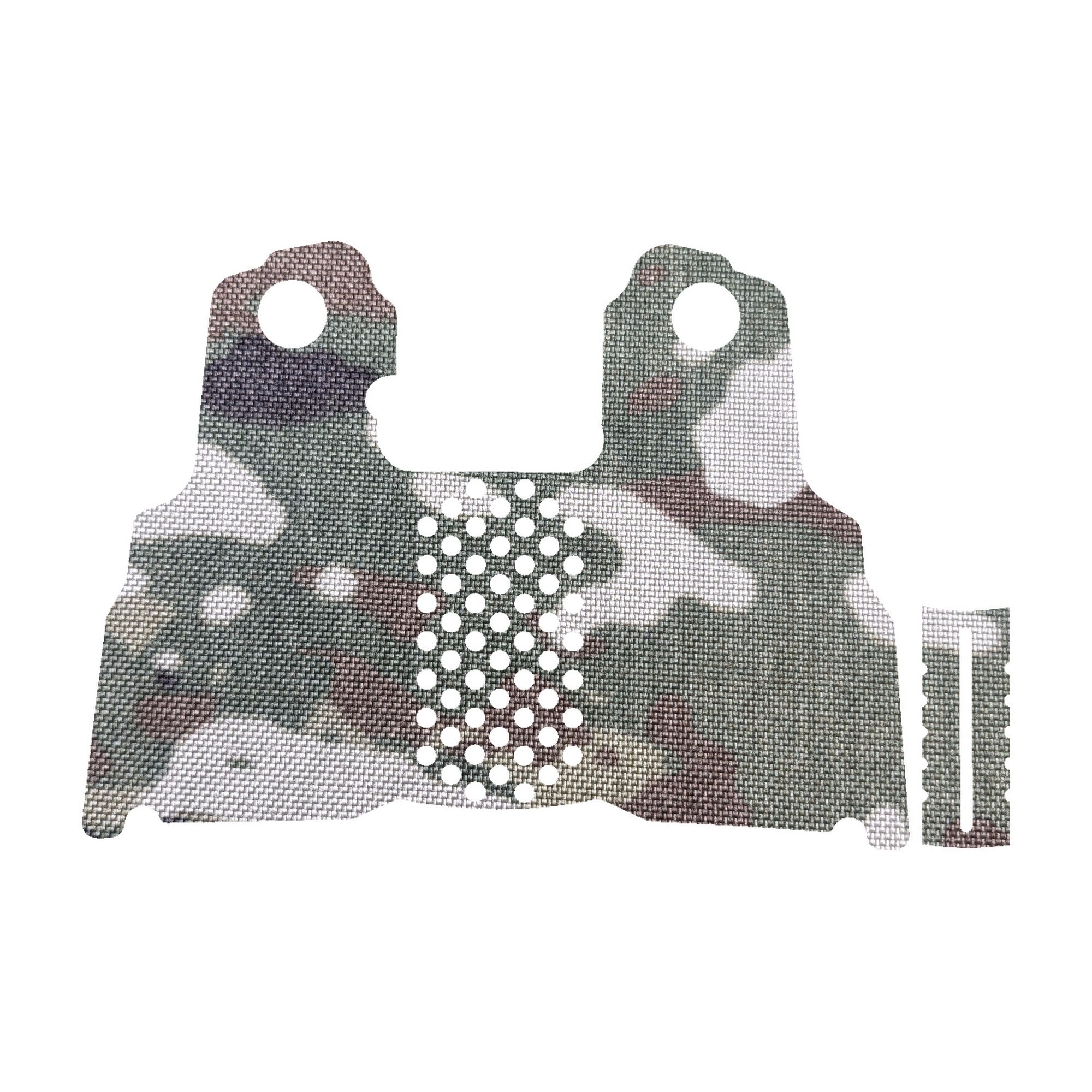 Springfield Prodigy Compact grip wrap kit outline, MultiCam