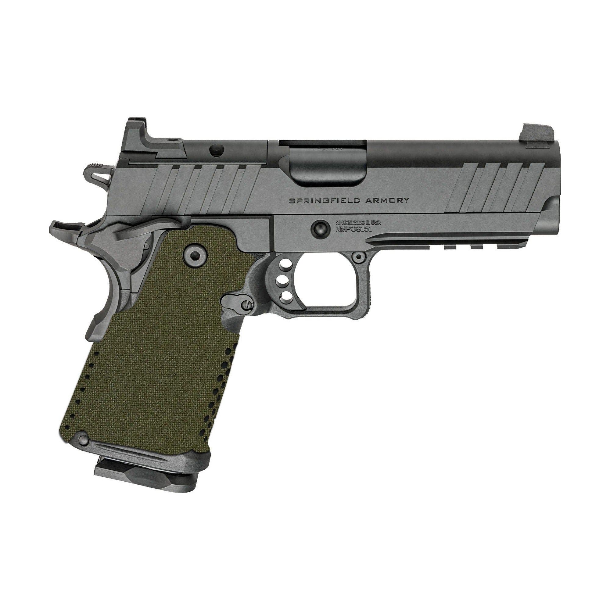 Springfield Prodigy Compact Cordura grip wrap, OD Green