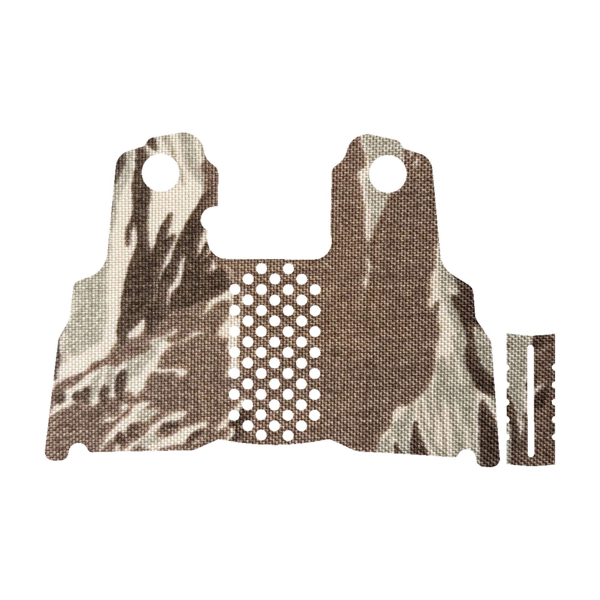 Springfield Prodigy Compact grip wrap kit outline, Tiger Stripe (Desert)