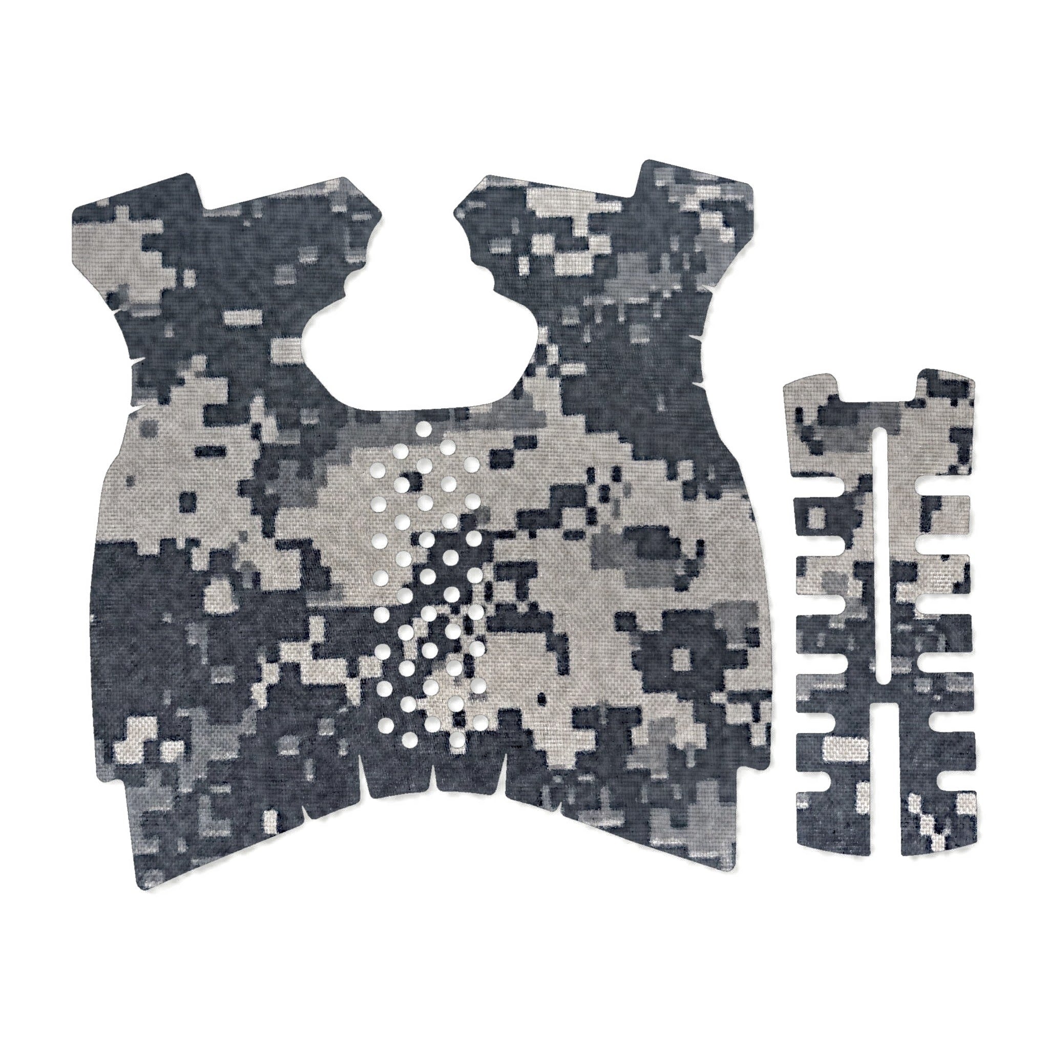 Springfield XDM 9mm/.40 S&W (Full Size) grip wrap kit outline, ACU