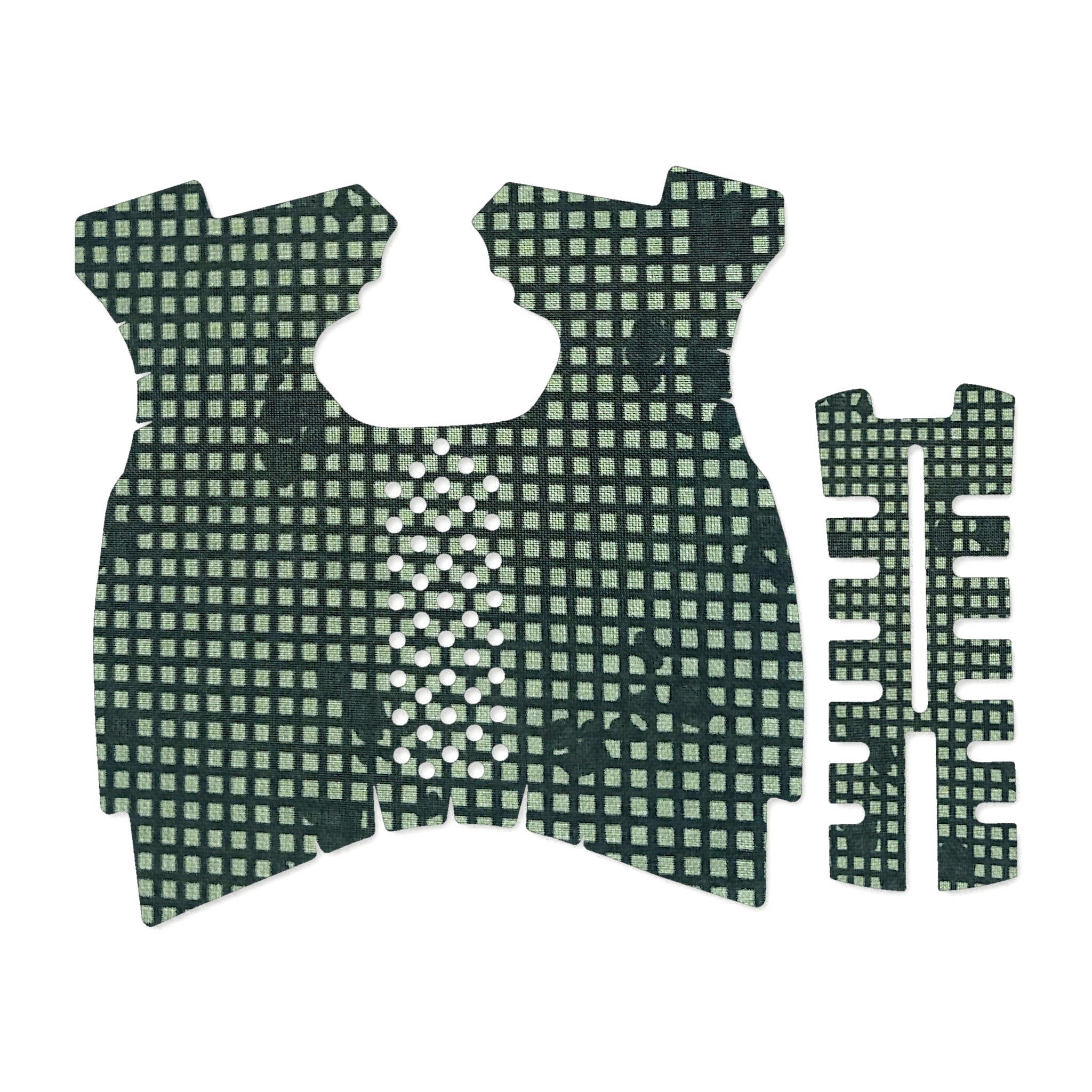 Springfield XDM 9mm/.40 S&W (Full Size) grip wrap kit outline, Desert Night Camo