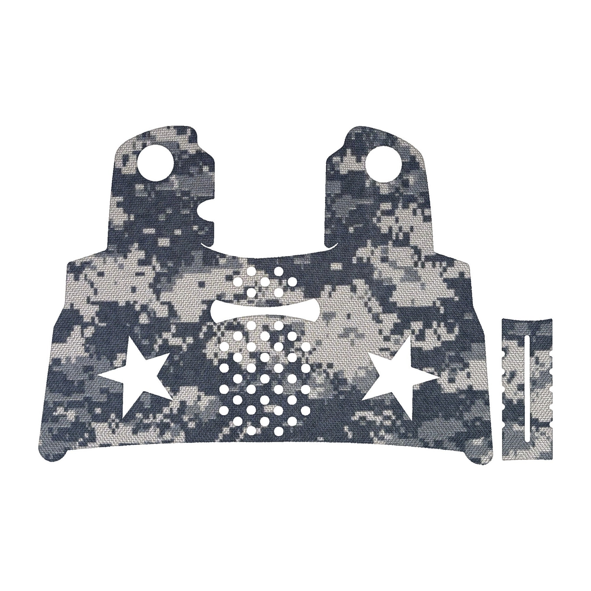 Staccato C2 grip wrap kit outline, ACU