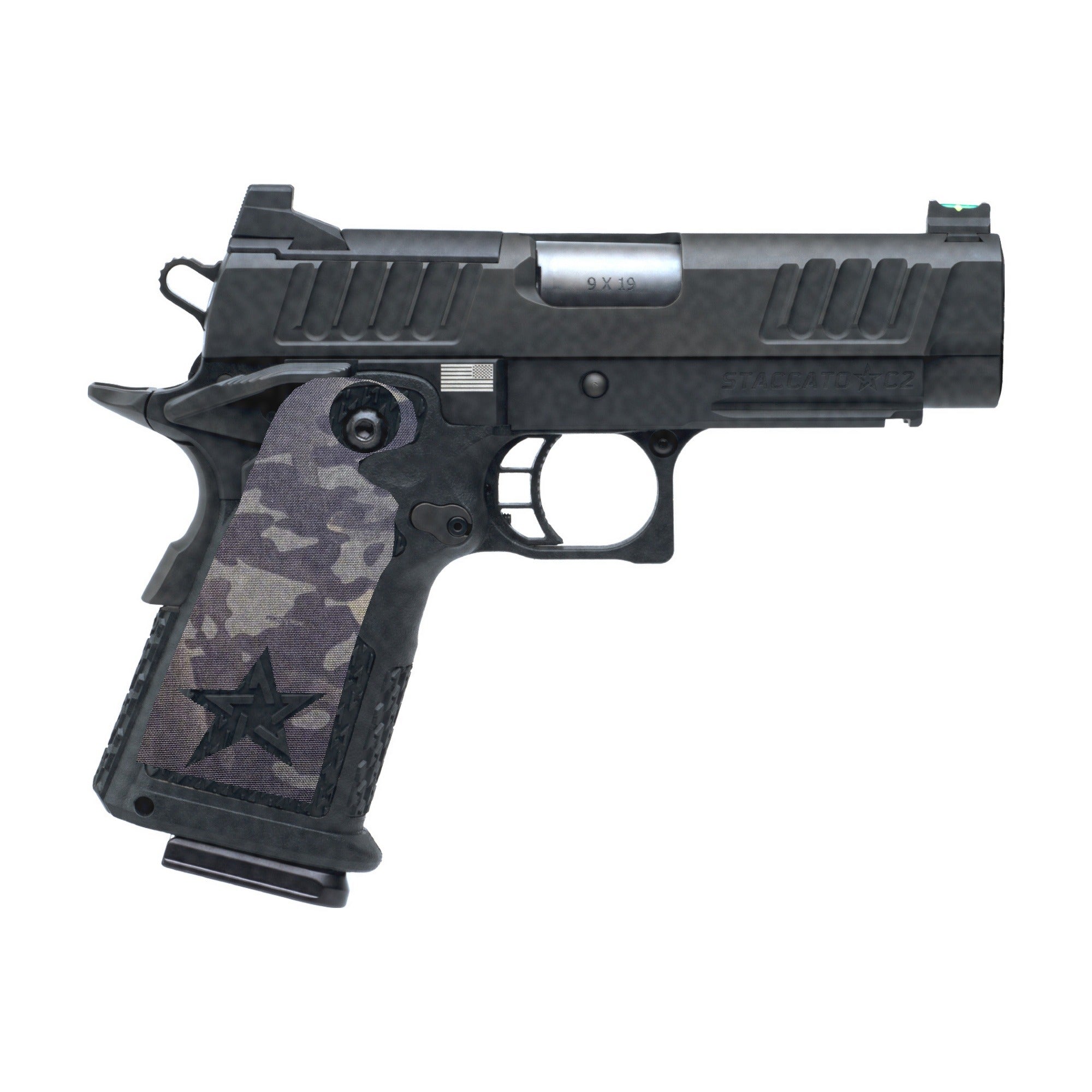 Staccato C2 Cordura grip wrap, MultiCam Black