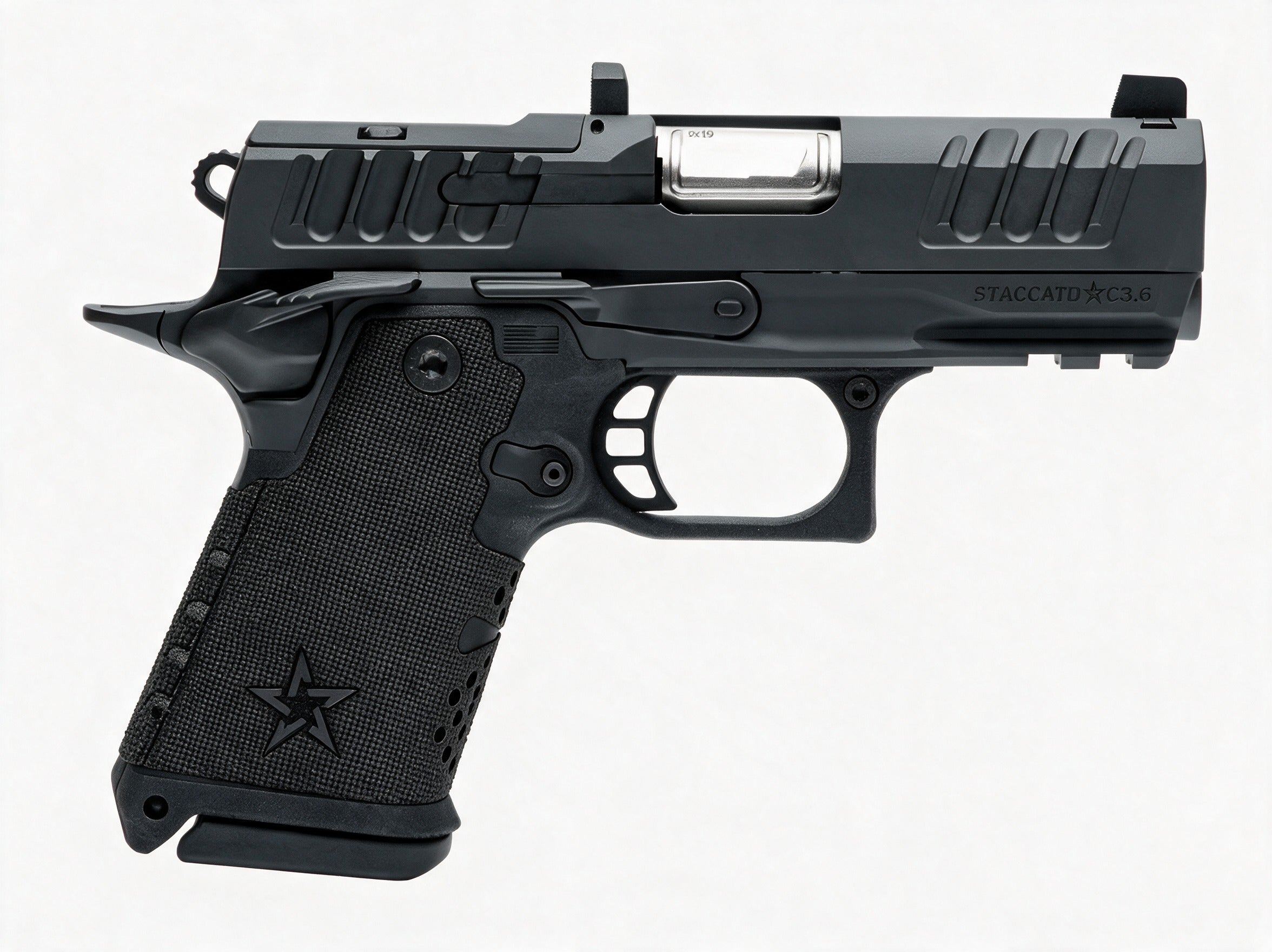 CTX Cordura 1000D Grip Kit for Staccato HD C3.6 - Black