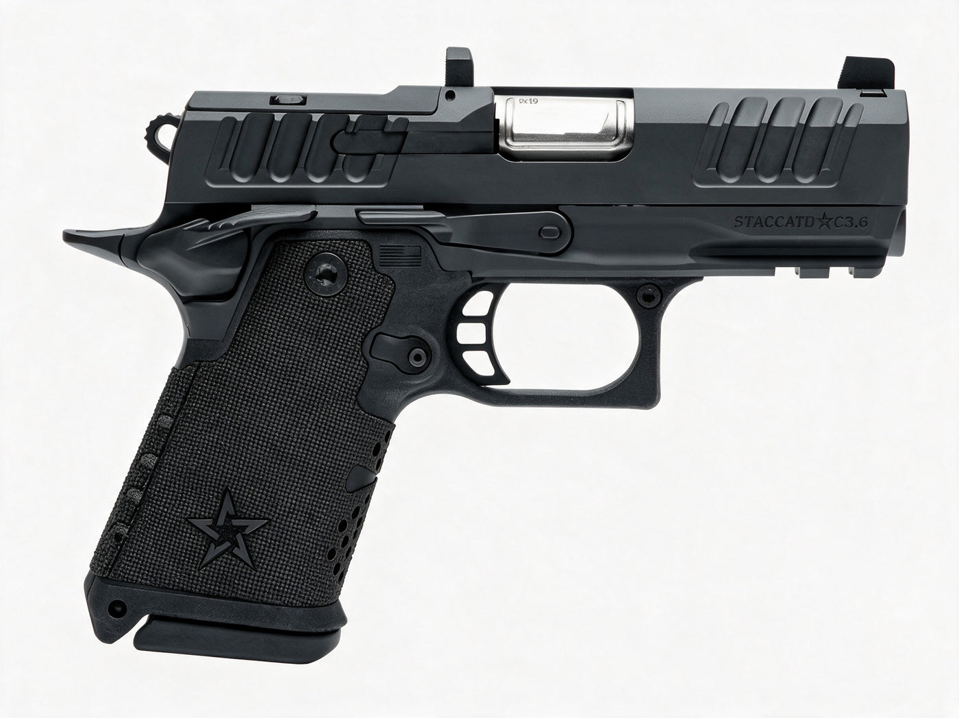 CTX Cordura 1000D Grip Kit for Staccato HD C3.6 - Black