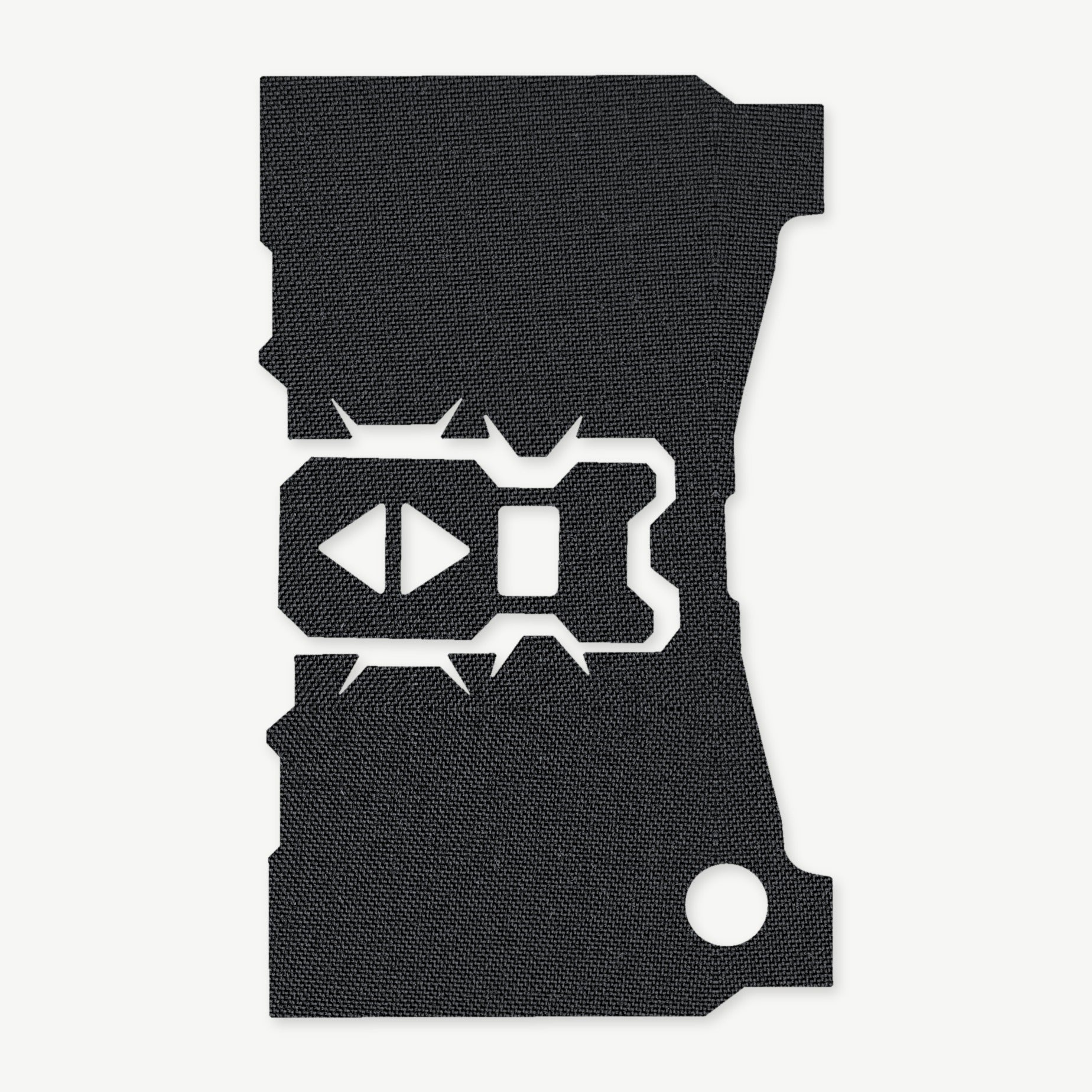 Optic Wrap Kit for Steiner DRS1X - die-cut Cordura 1000D kit pieces in Black - Combat Textiles