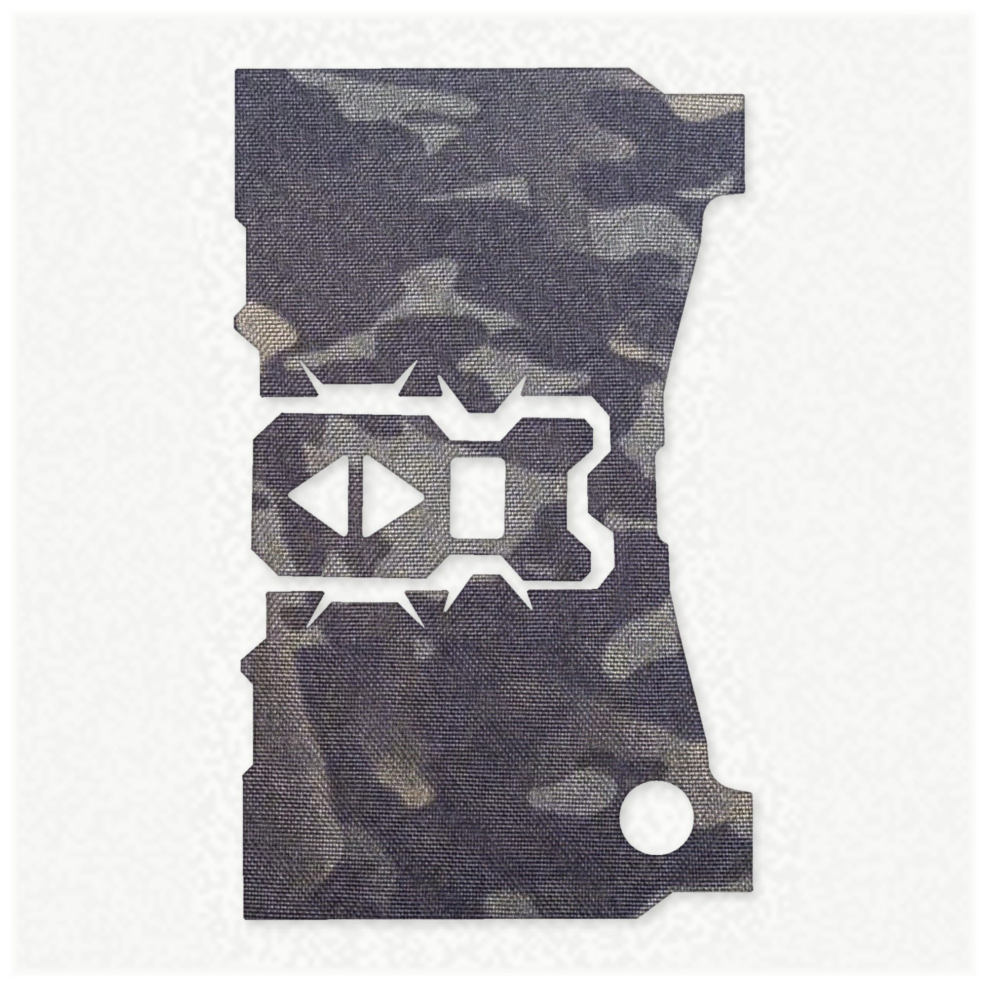 Steiner DRS1X optic wrap kit outline, MultiCam Black