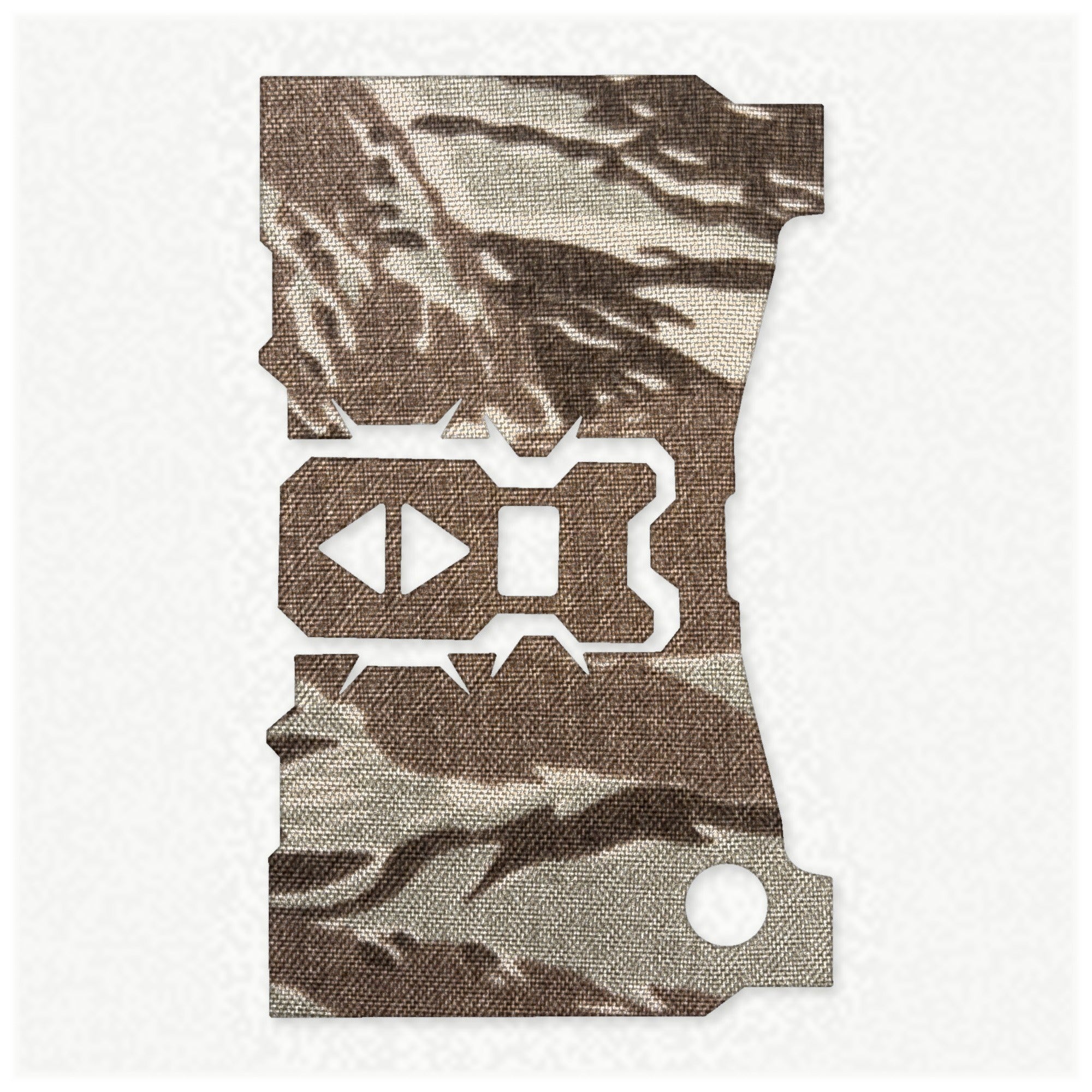 Steiner DRS1X optic wrap kit outline, Tiger Stripe (Desert)
