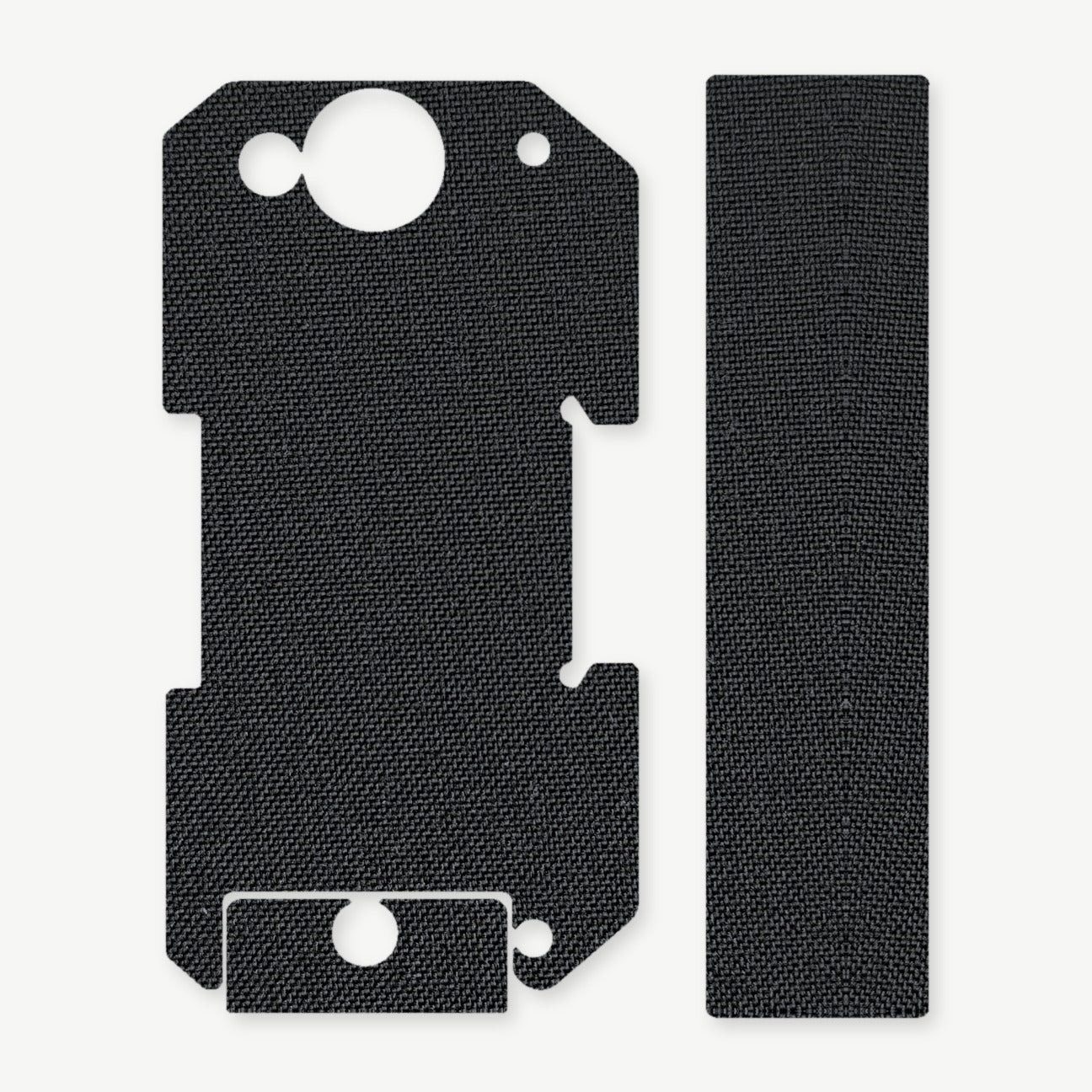Light Wrap Kit for Streamlight TLR-1 / 1S /1 HL - die-cut Cordura 1000D kit pieces in Black - Combat Textiles