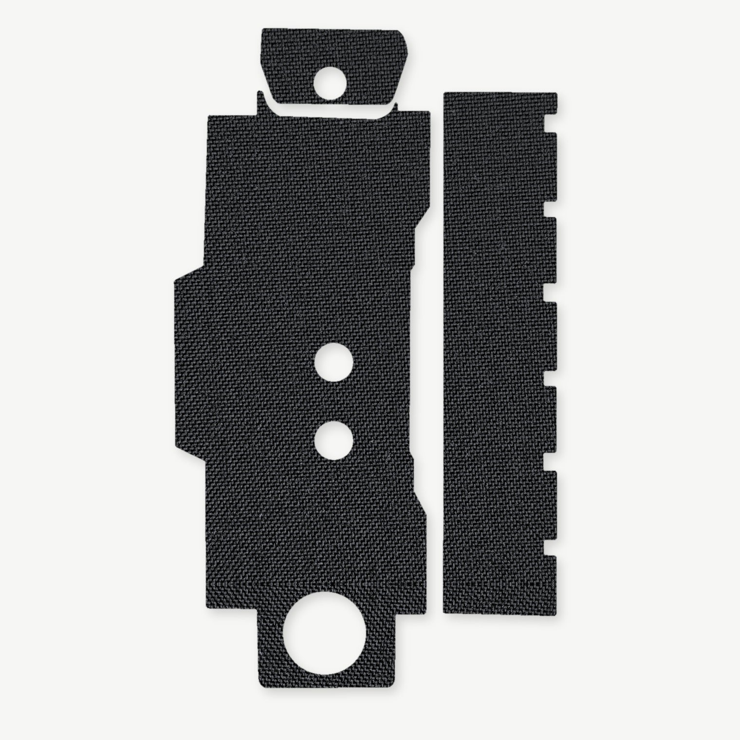 Light Wrap Kit for Streamlight TLR-4 - die-cut Cordura 1000D kit pieces in Black - Combat Textiles