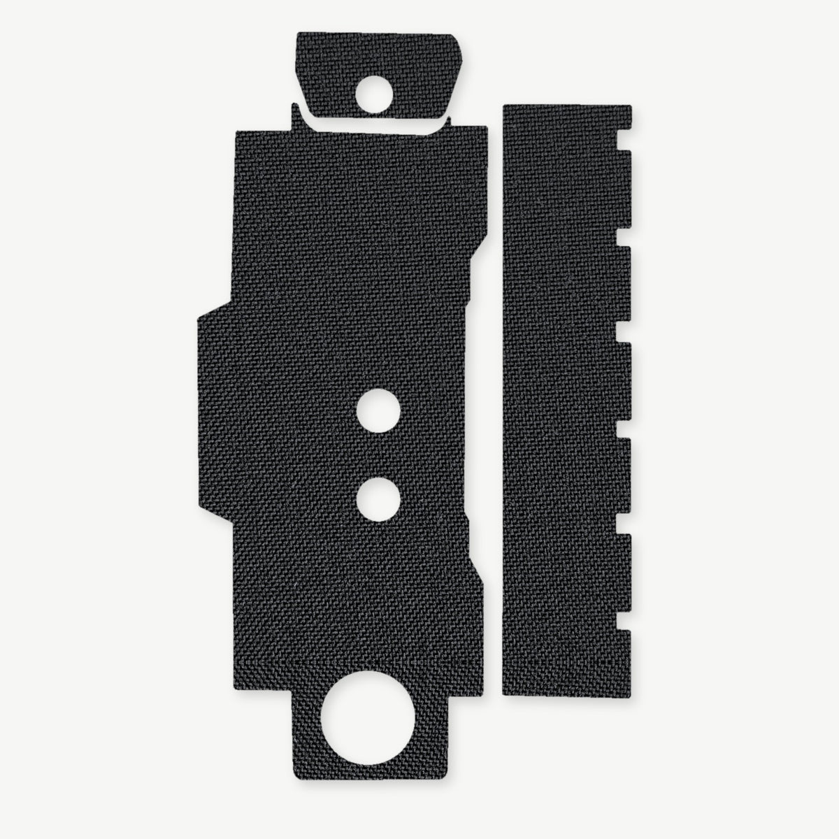 Light Wrap Kit for Streamlight TLR-4 - die-cut Cordura 1000D kit pieces in Black - Combat Textiles