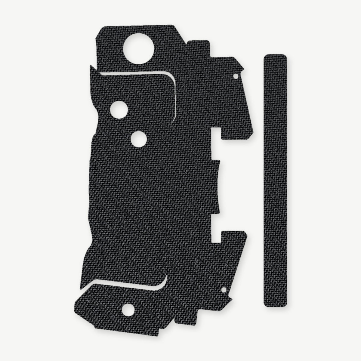 Light Wrap Kit for Streamlight TLR-8A - die-cut Cordura 1000D kit pieces in Black - Combat Textiles