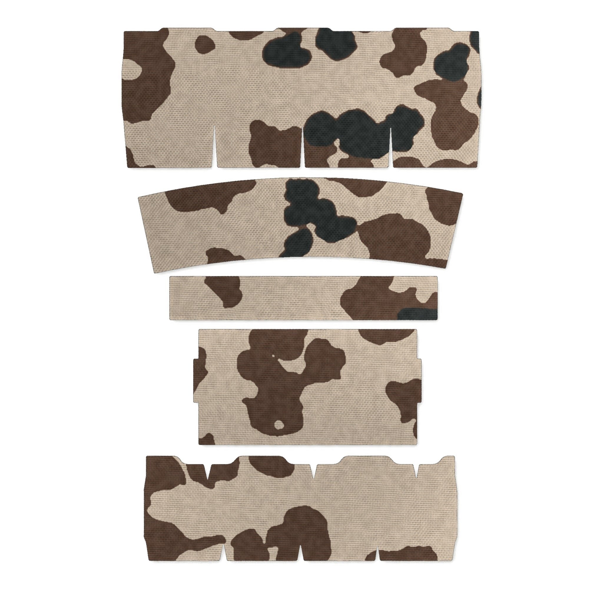 Streamlight ProTac 2.0 Rail-Mount light wrap kit outline, Tropentarn