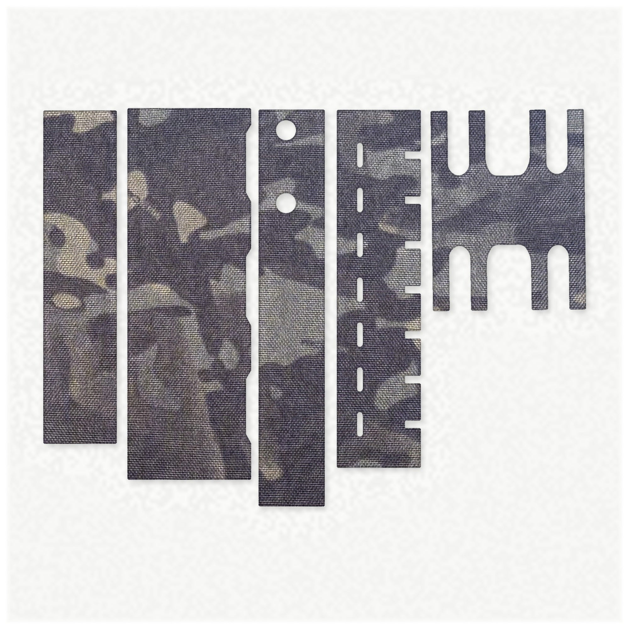 Streamlight ProTac HL-X Laser light wrap kit outline, MultiCam Black
