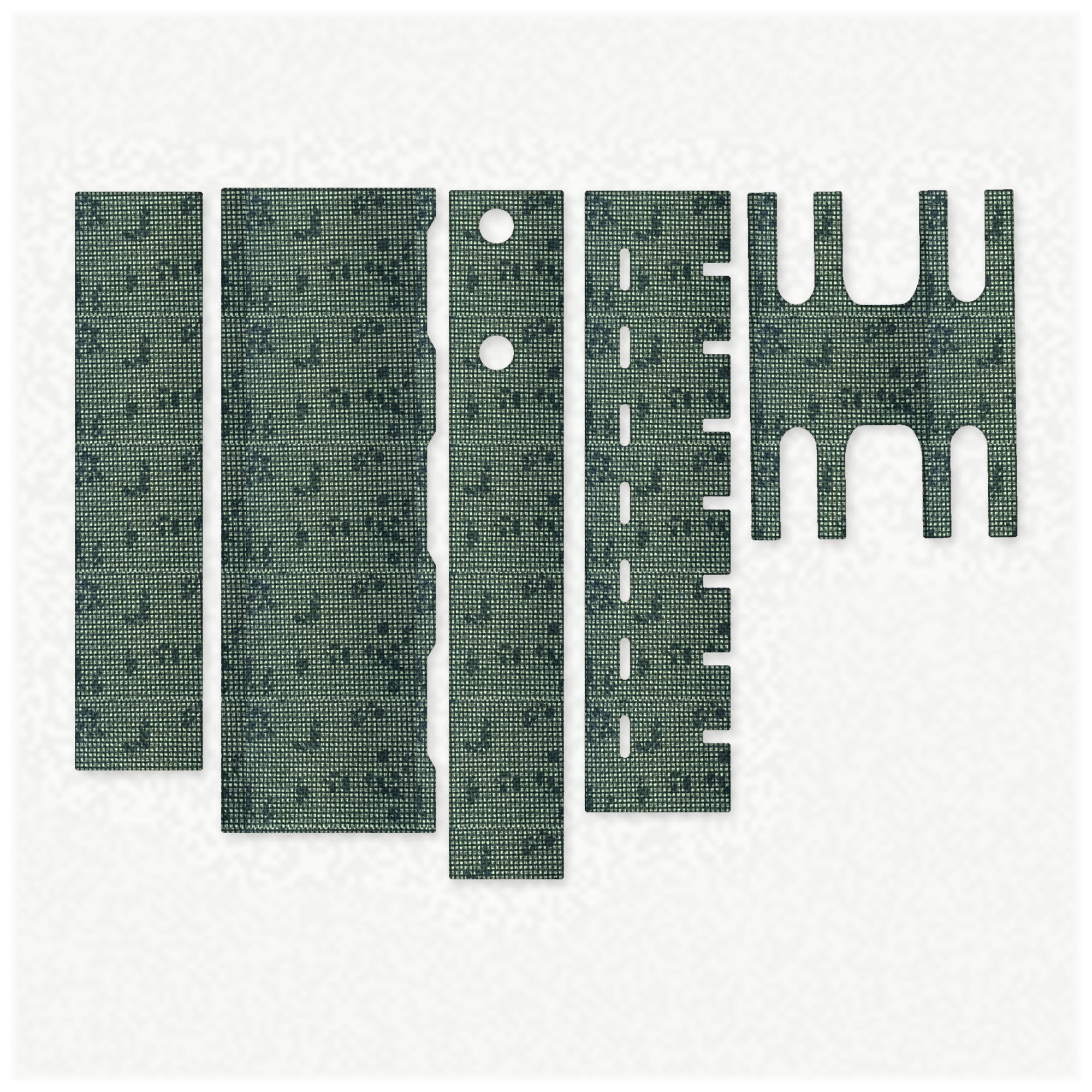 Streamlight ProTac HL-X Laser light wrap kit outline, Desert Night Camo